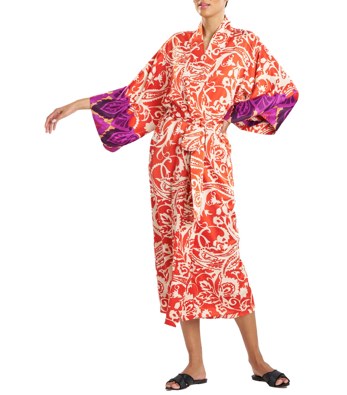 Palace Robe Red Orange