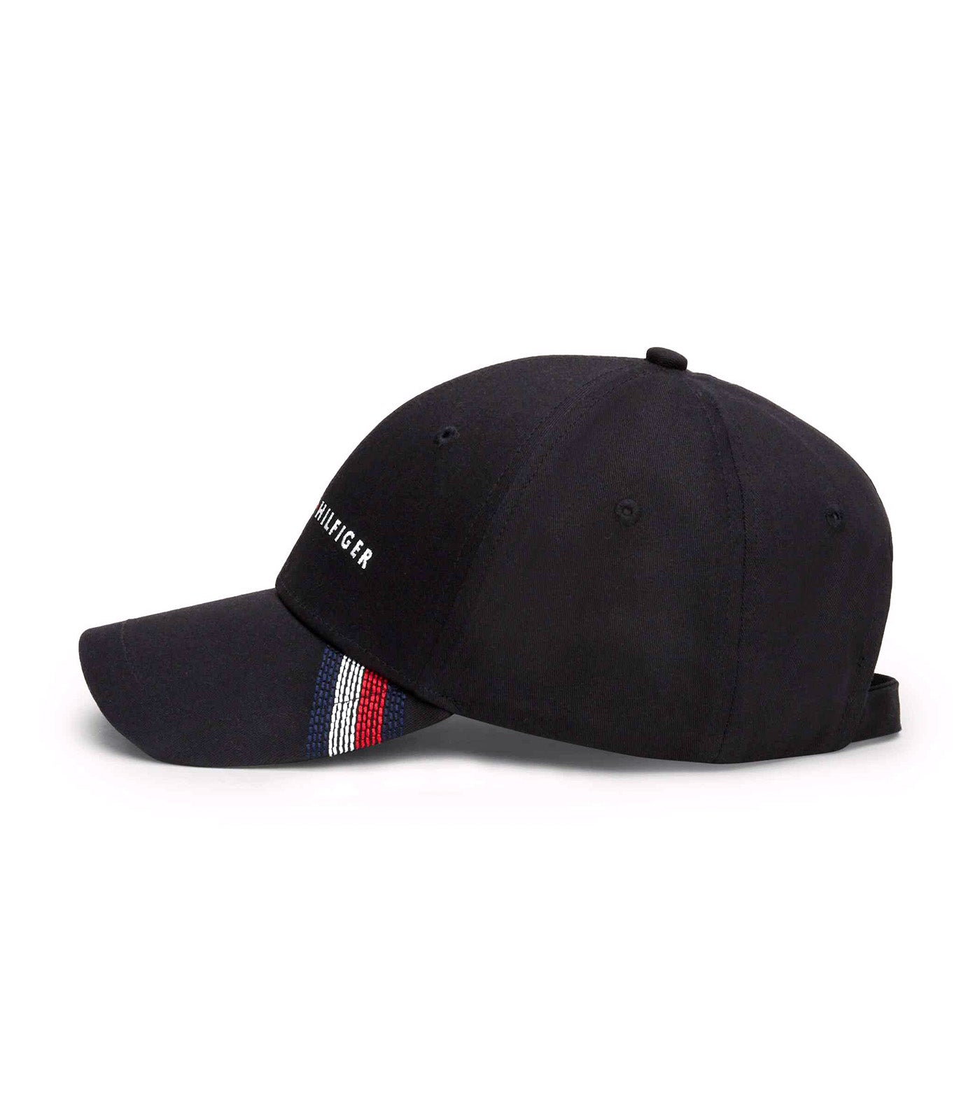 Men's Foundation Cotton 6 Panel Cap Black