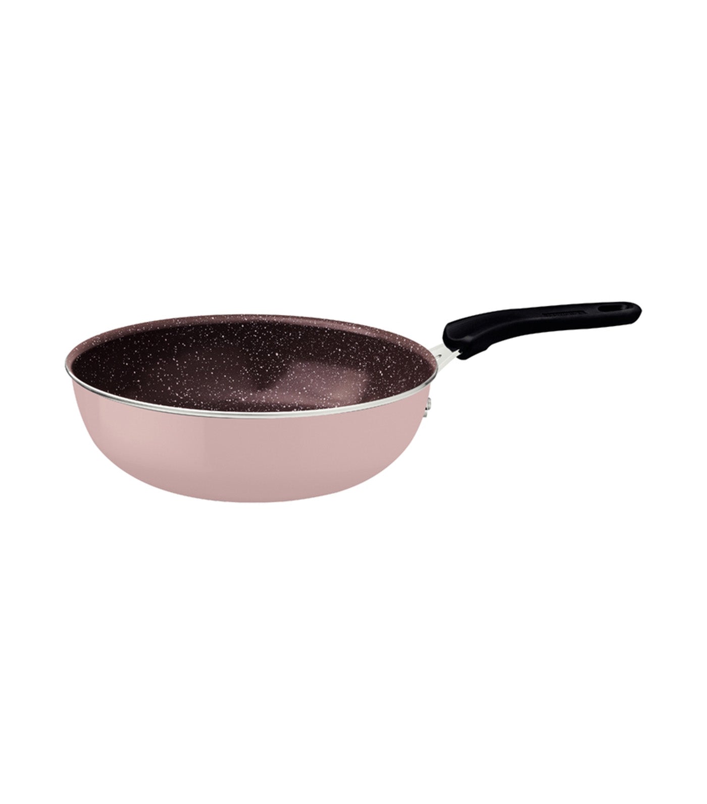 Tunis Deep Frying Pan 24cm Pink