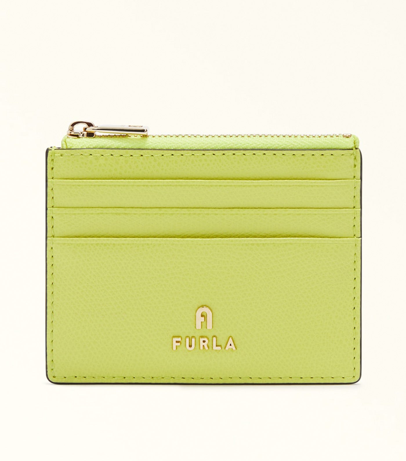 Camelia S Card Case Giallo Cedro