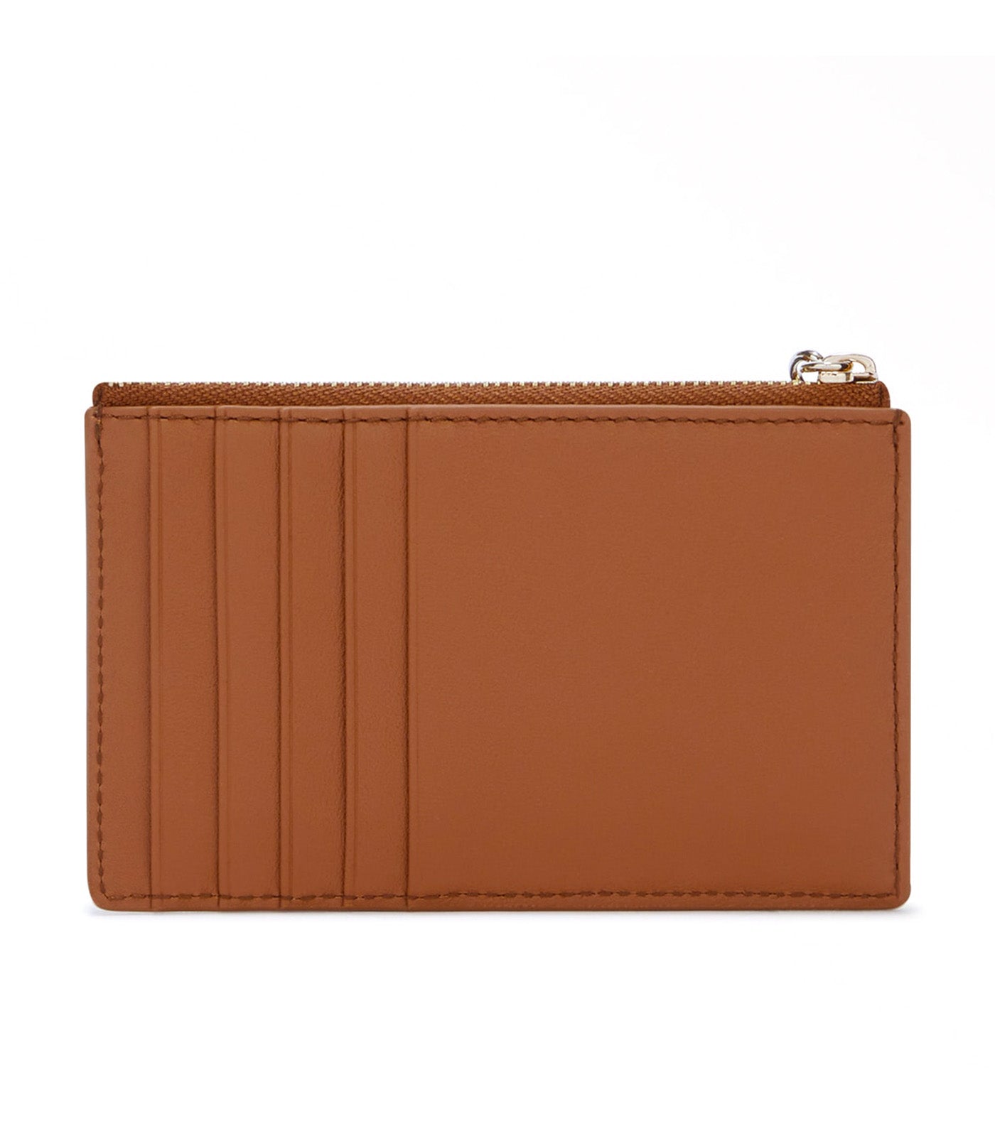 Nuvola M Card Case Brandy