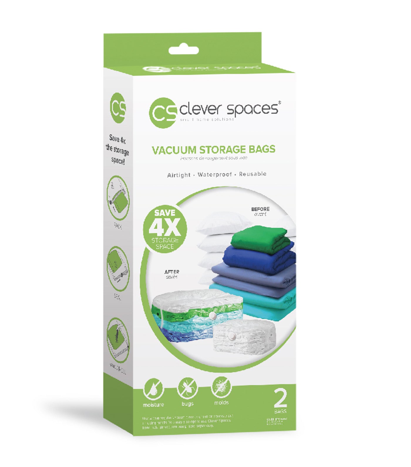 Vacuum Storage Bags - Box of 2