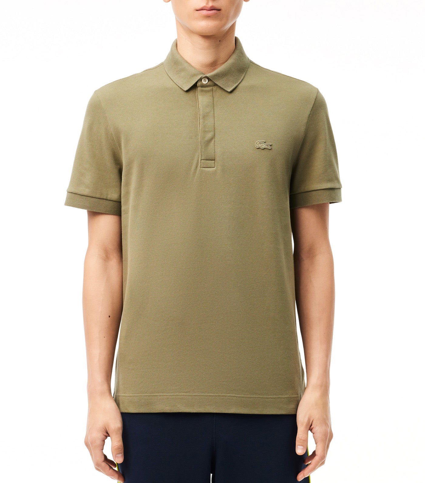 Paris Polo Shirt Regular Fit Stretch Cotton Piqué Khaki