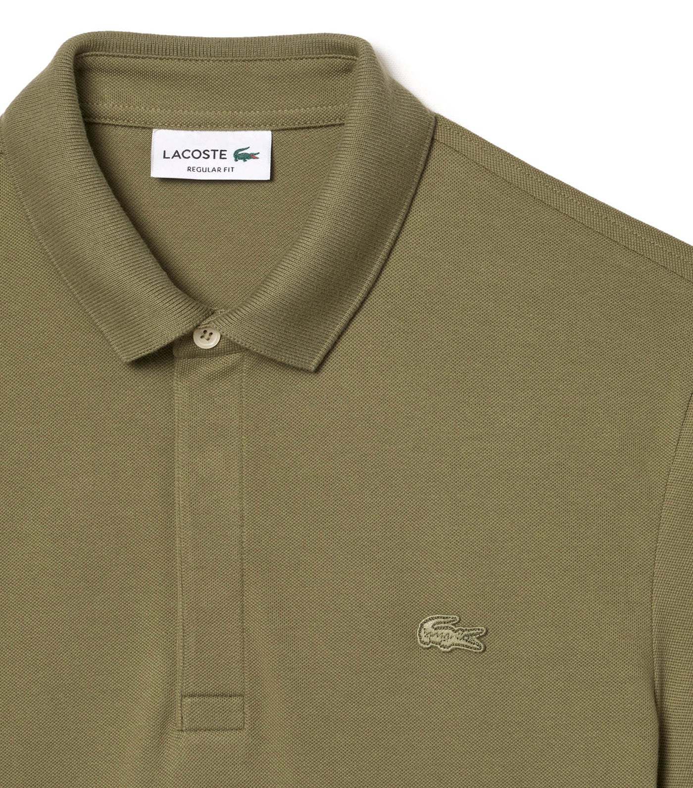 Paris Polo Shirt Regular Fit Stretch Cotton Piqué Khaki