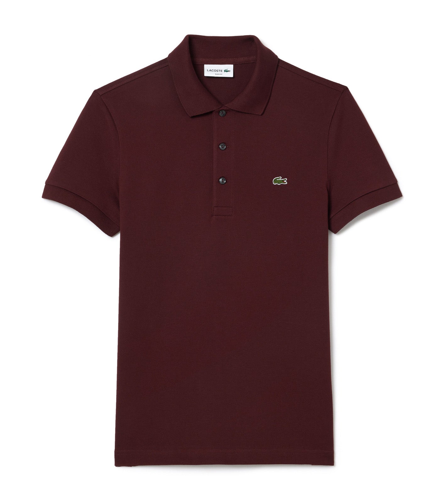 Slim Fit Stretch Piqué Polo Shirt Expresso