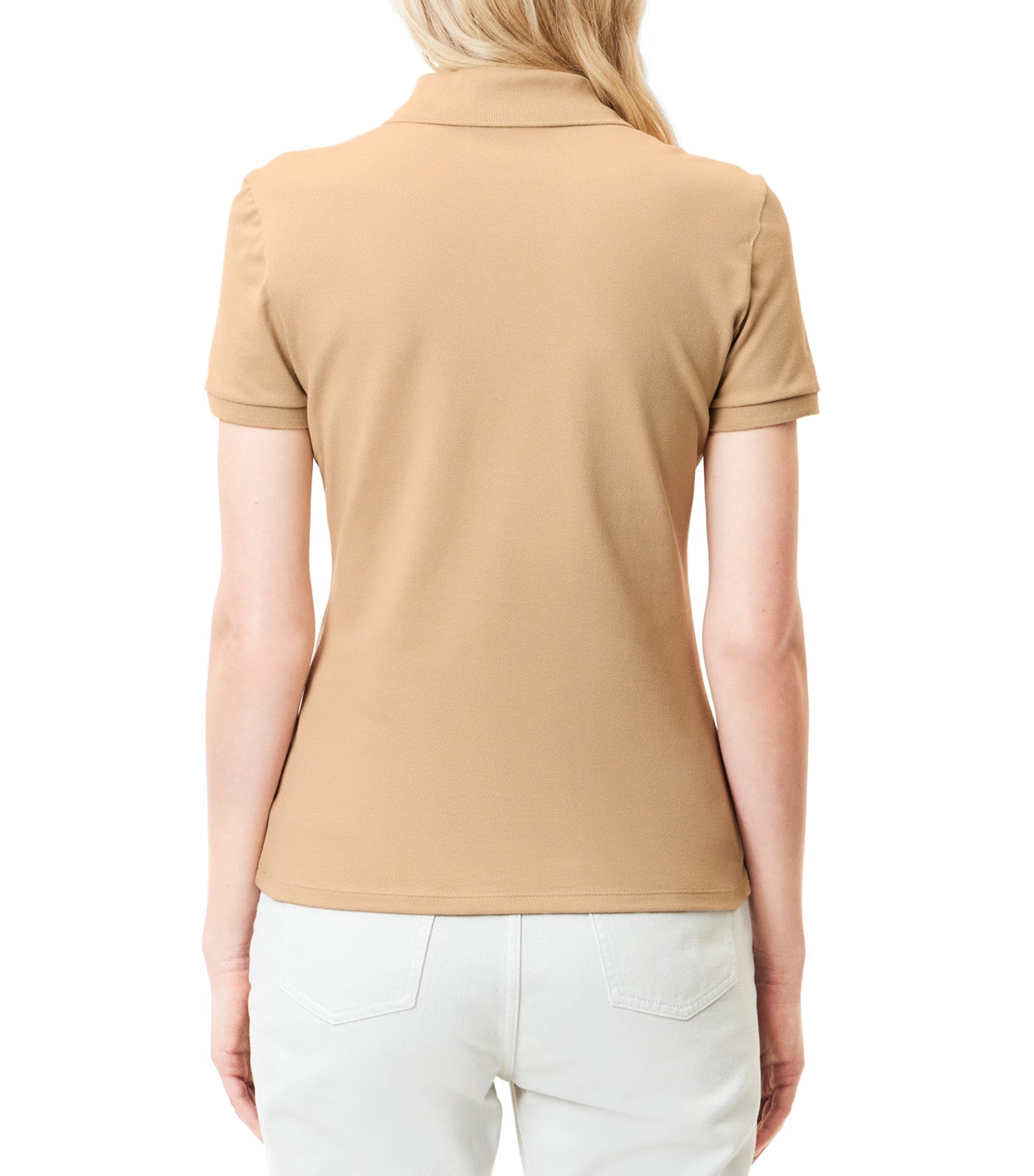 Stretch Cotton Piqué Polo Shirt Viennese