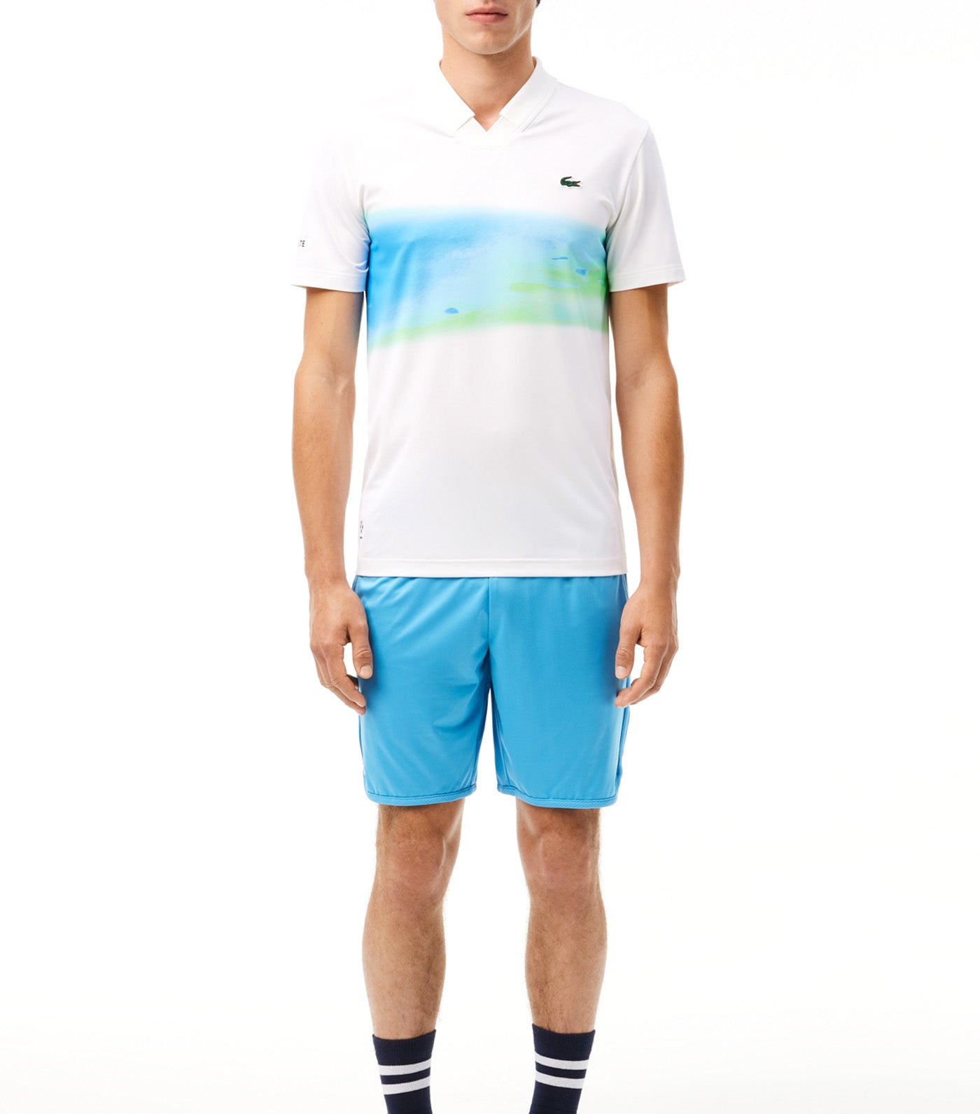 Lacoste Tennis X Daniil Medvedev Shorts Argentine Blue/White