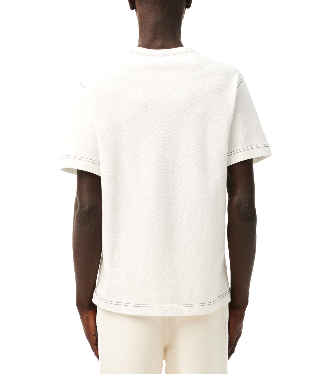 Heavy Cotton Pique T-Shirt Flour