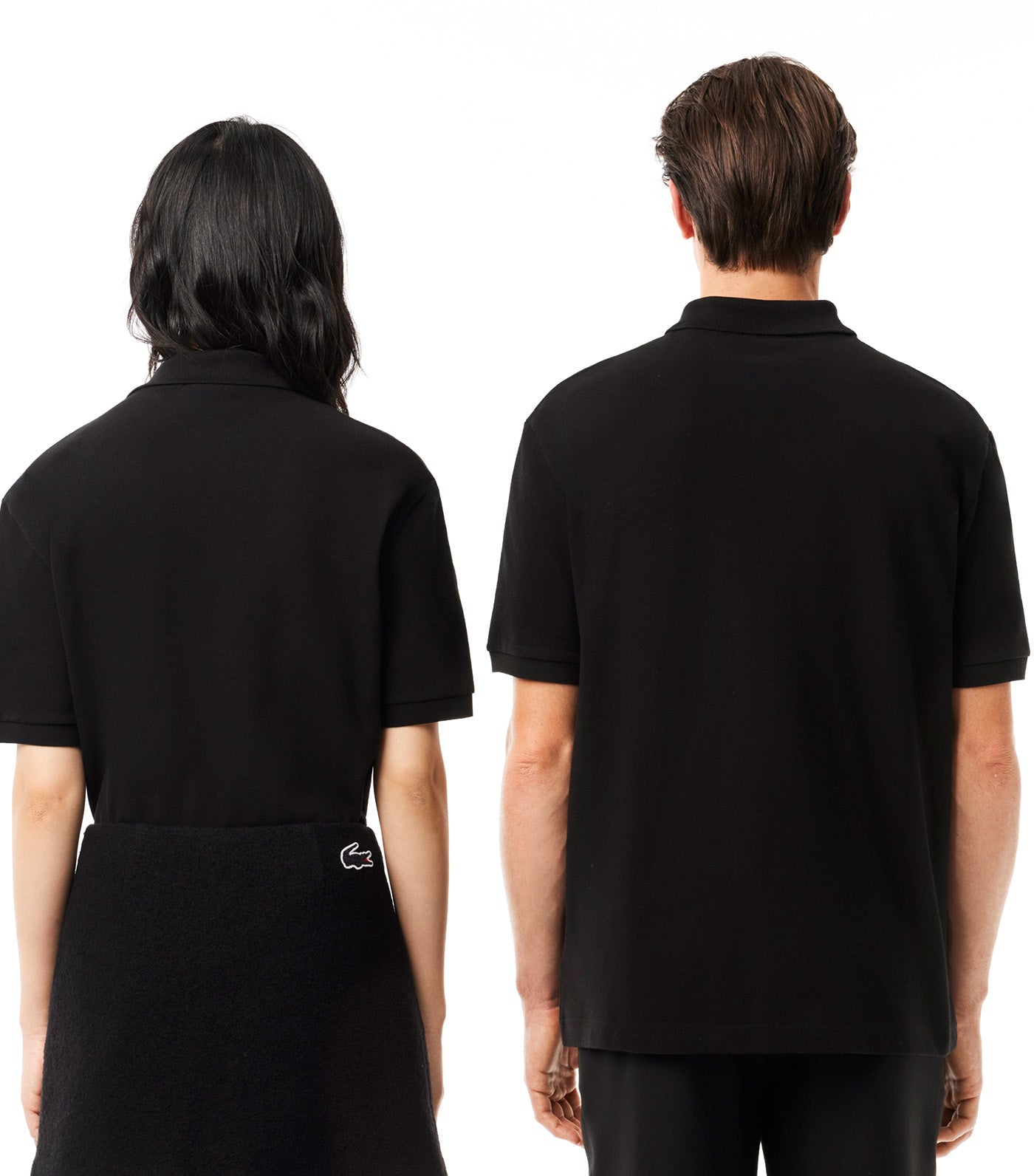 Original L.12.12 Loose Fit Polo Shirt With Badge Black