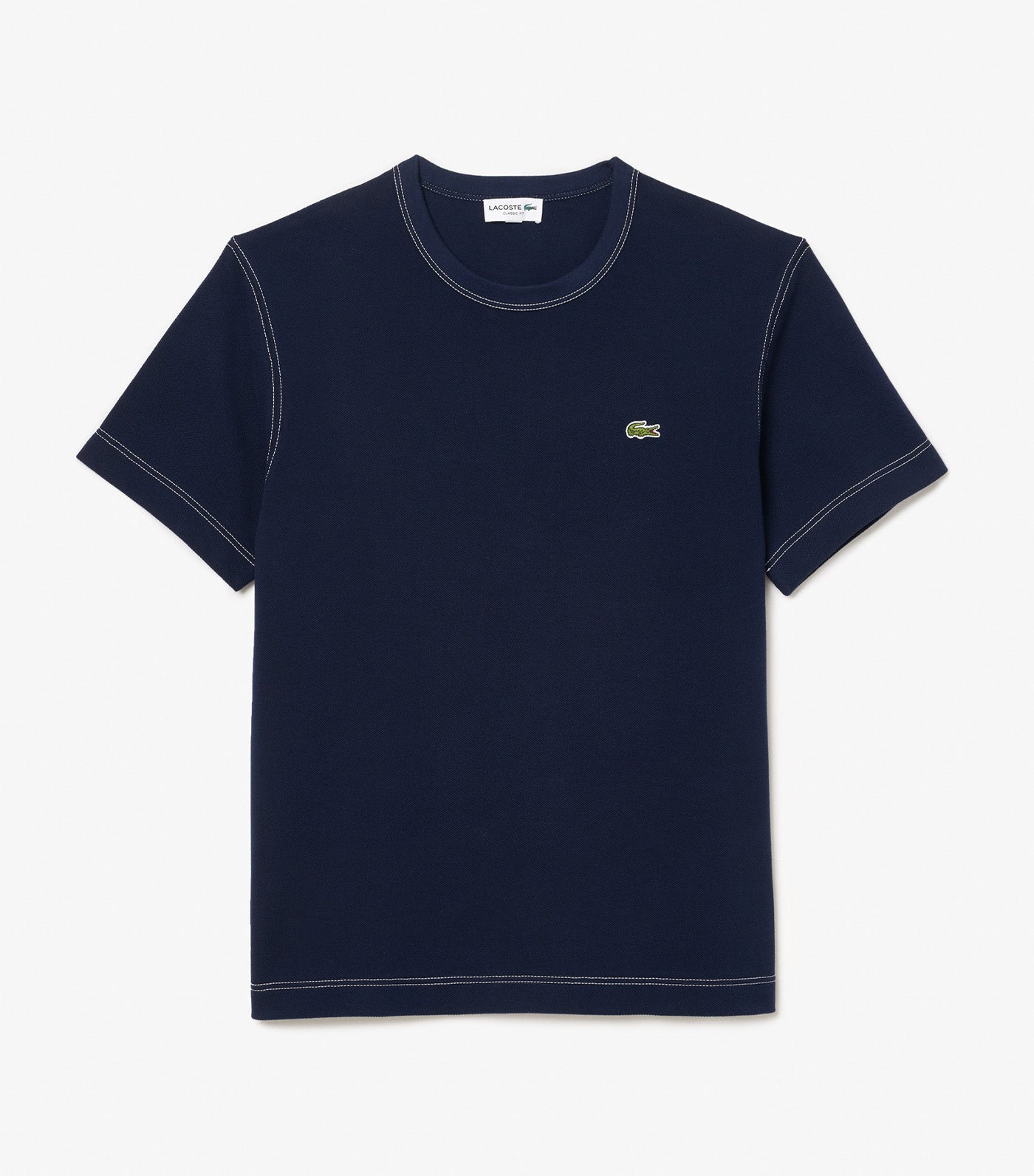 Heavy Cotton Pique T-Shirt Navy Blue