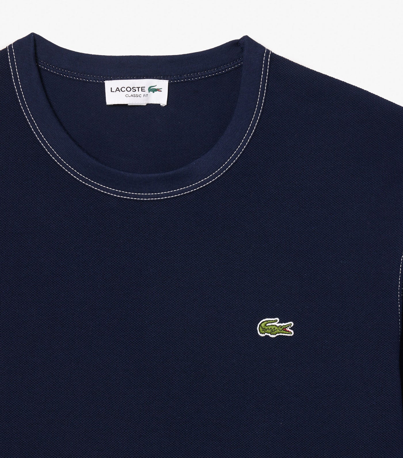 Heavy Cotton Pique T-Shirt Navy Blue