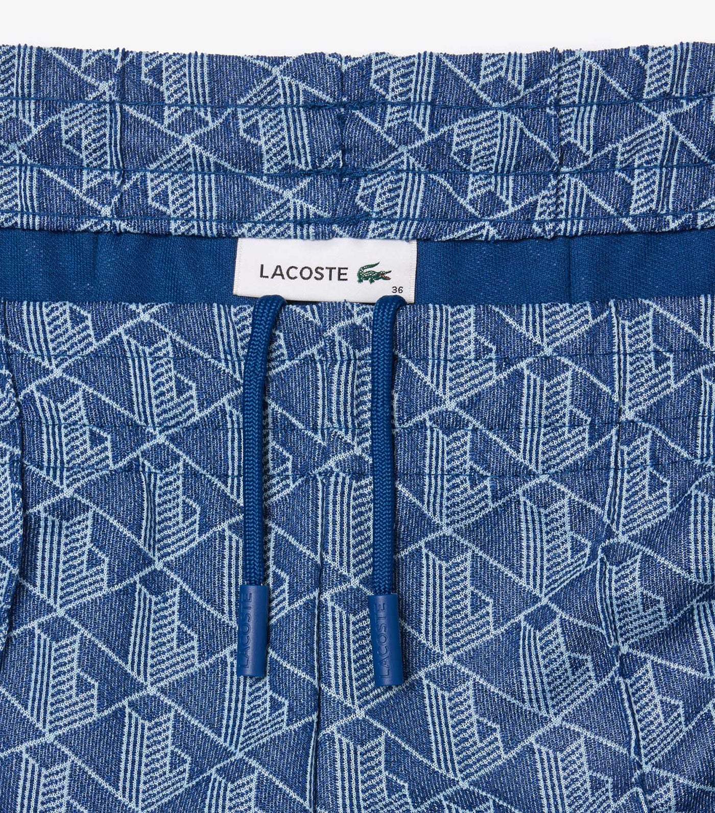 Women's Lacoste Monogram Print Trackpants Globe/Overview