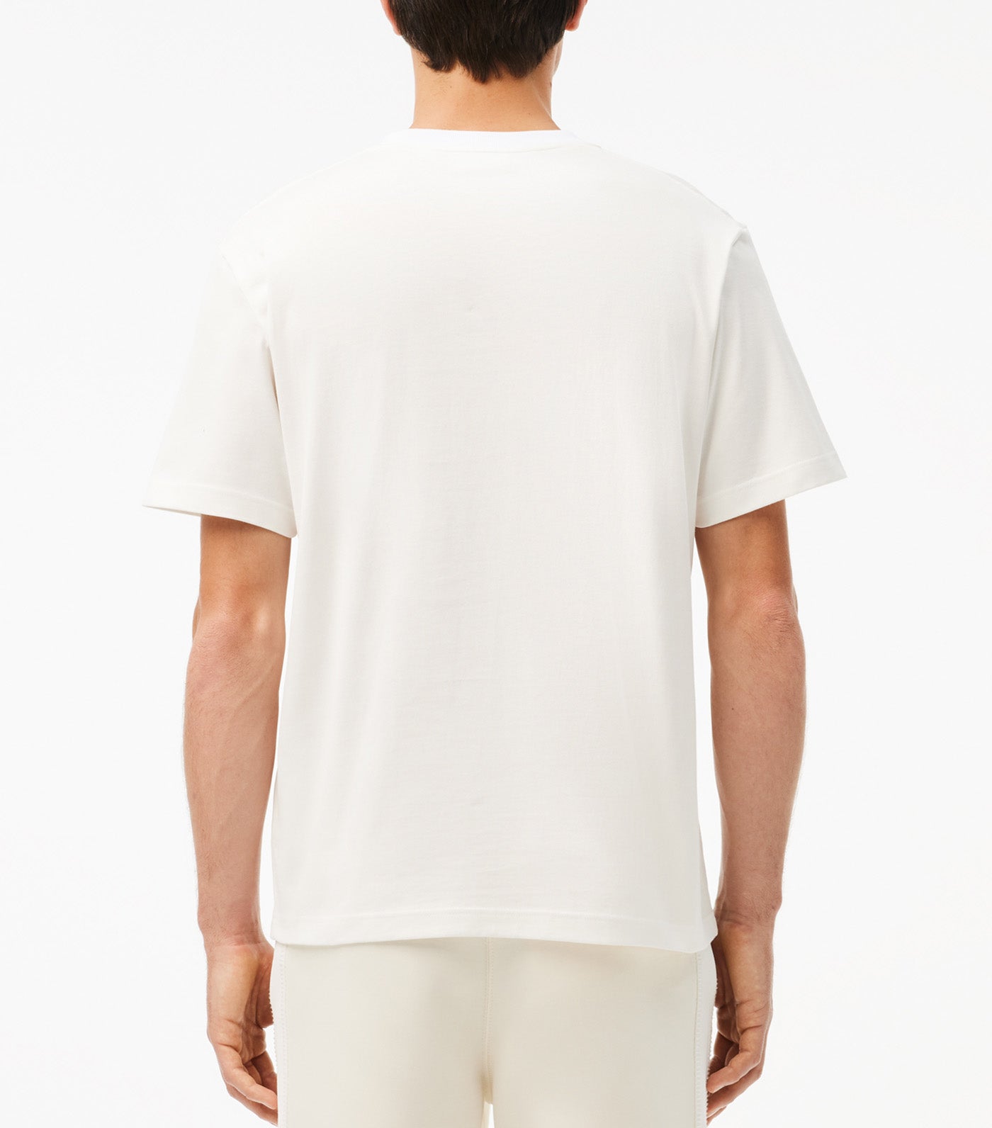 French Made Embroidered T-Shirt Flour