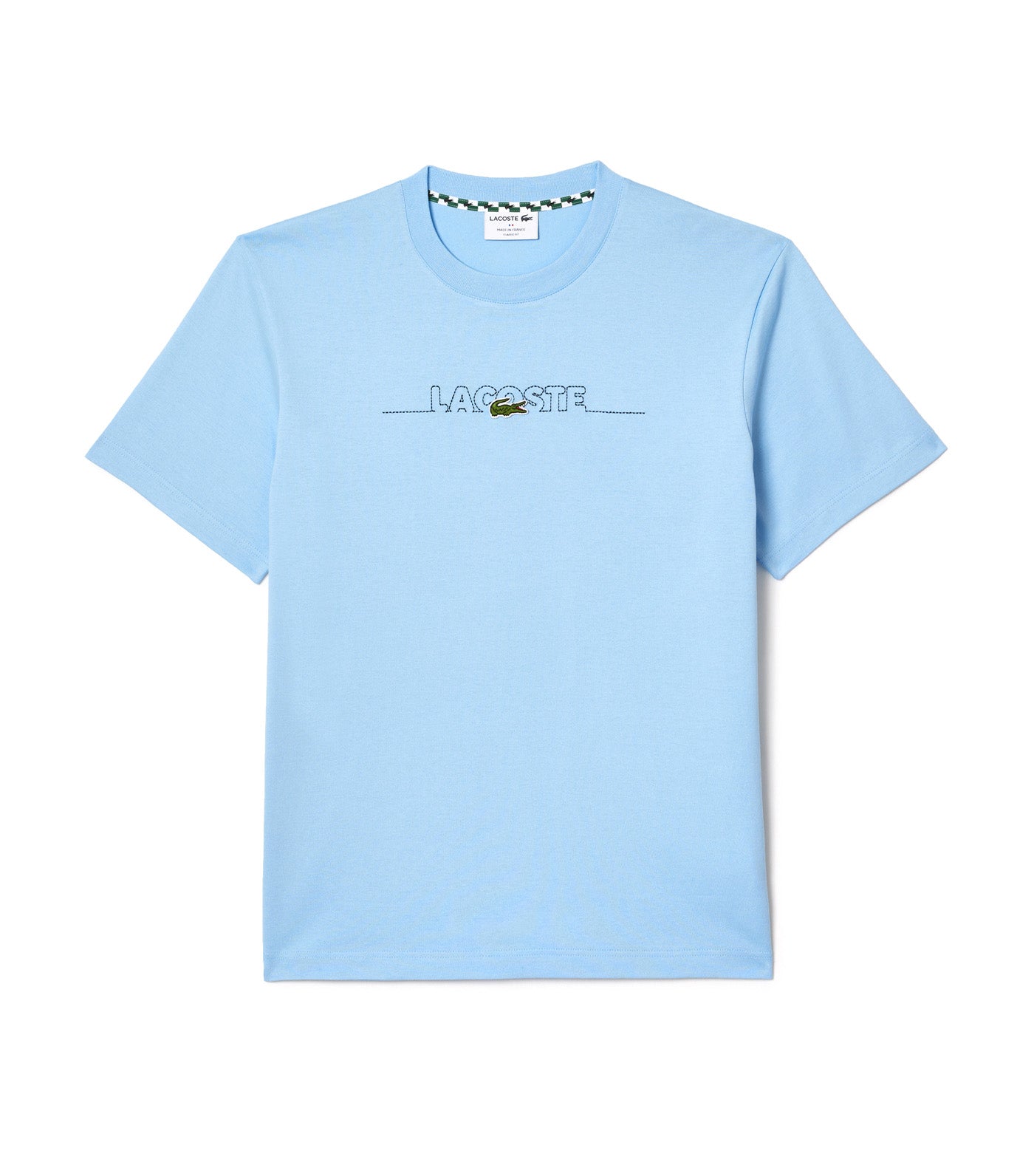 French Made Embroidered T-Shirt Overview