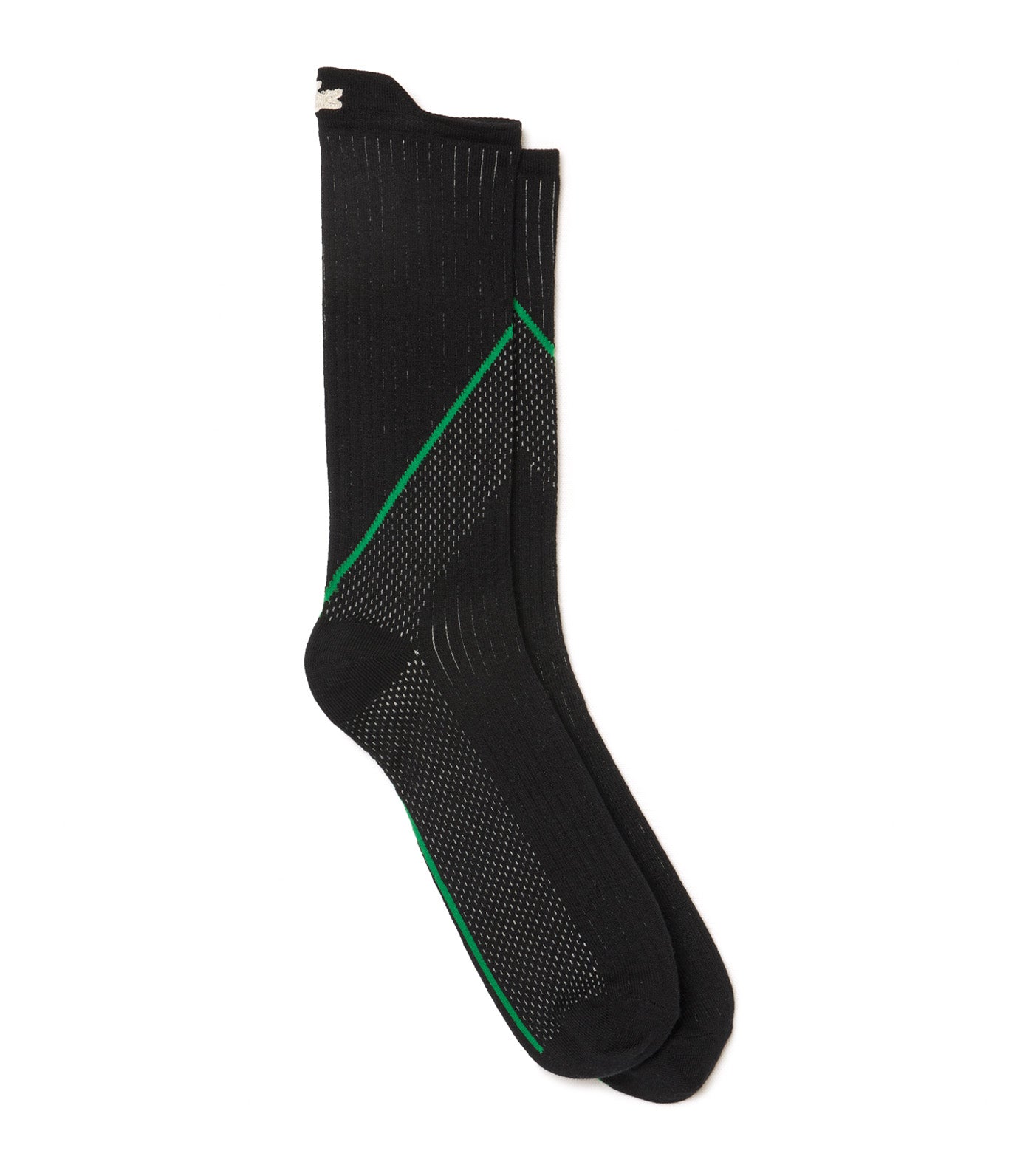 Mid-Calf Cotton Socks Black/Croissant-Lawn