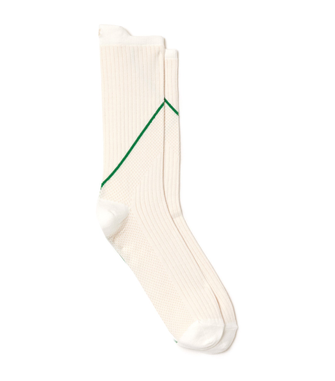 Mid-Calf Cotton Socks Flour/Croissant-Lawn