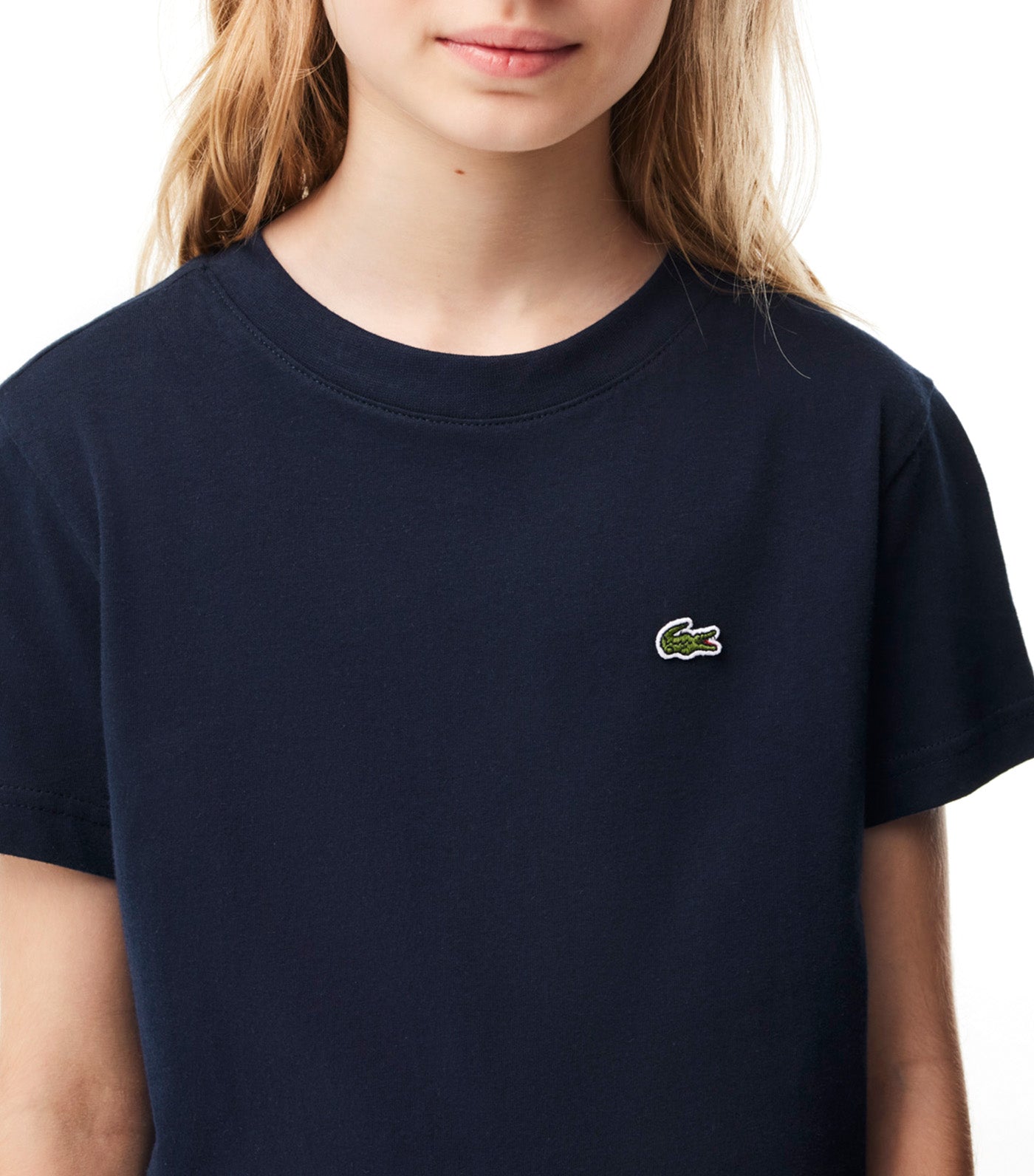 Plain Cotton Jersey T-Shirt Navy Blue