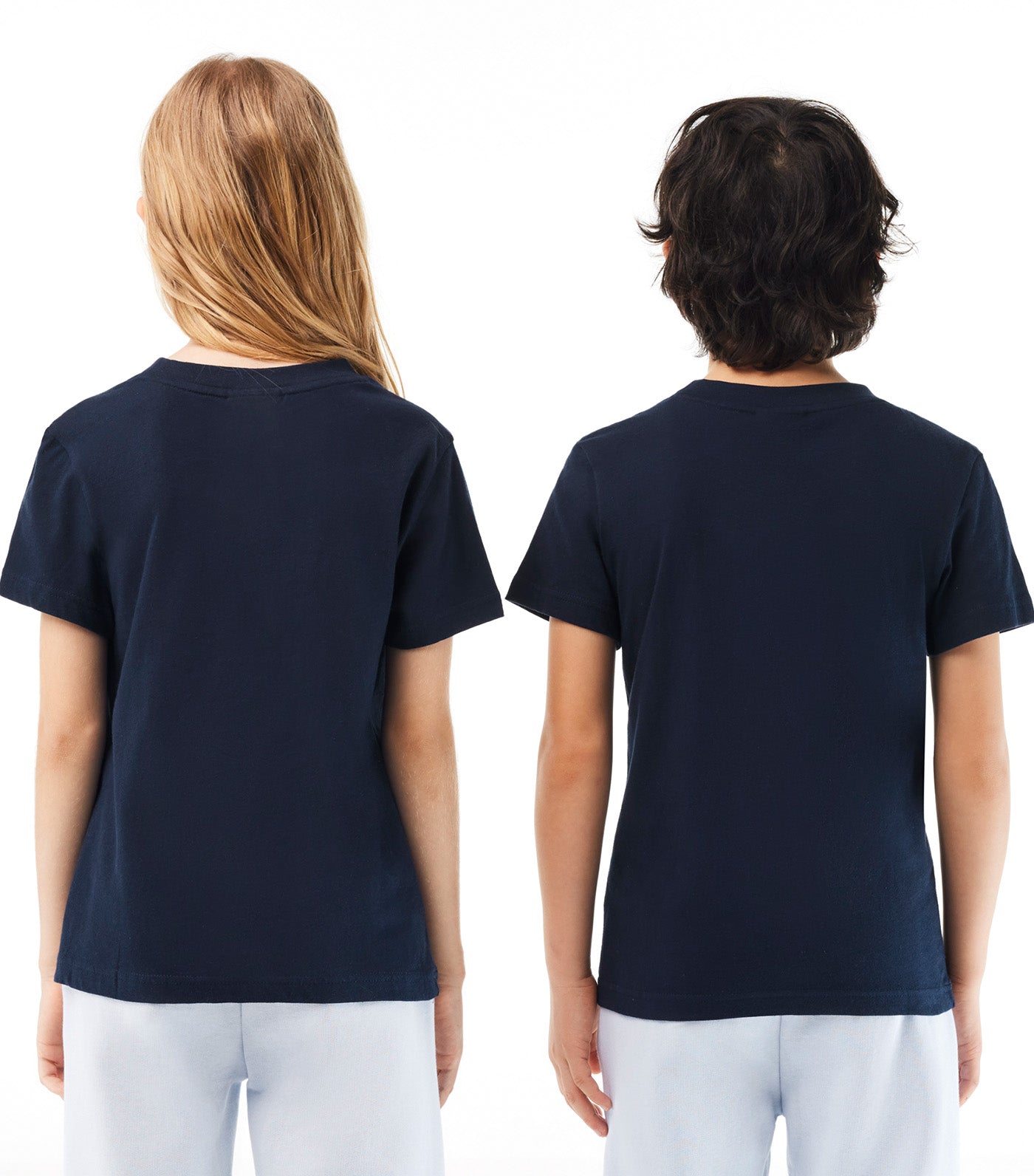 Plain Cotton Jersey T-Shirt Navy Blue