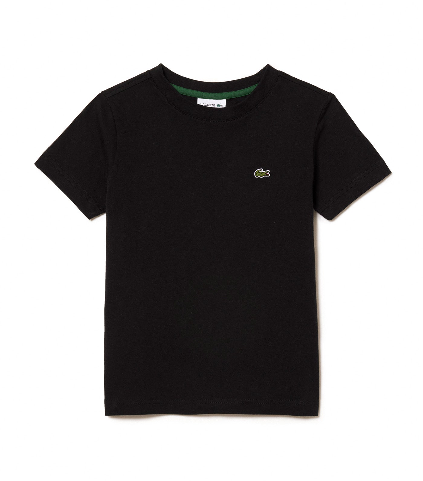 Plain Cotton Jersey T-Shirt Black