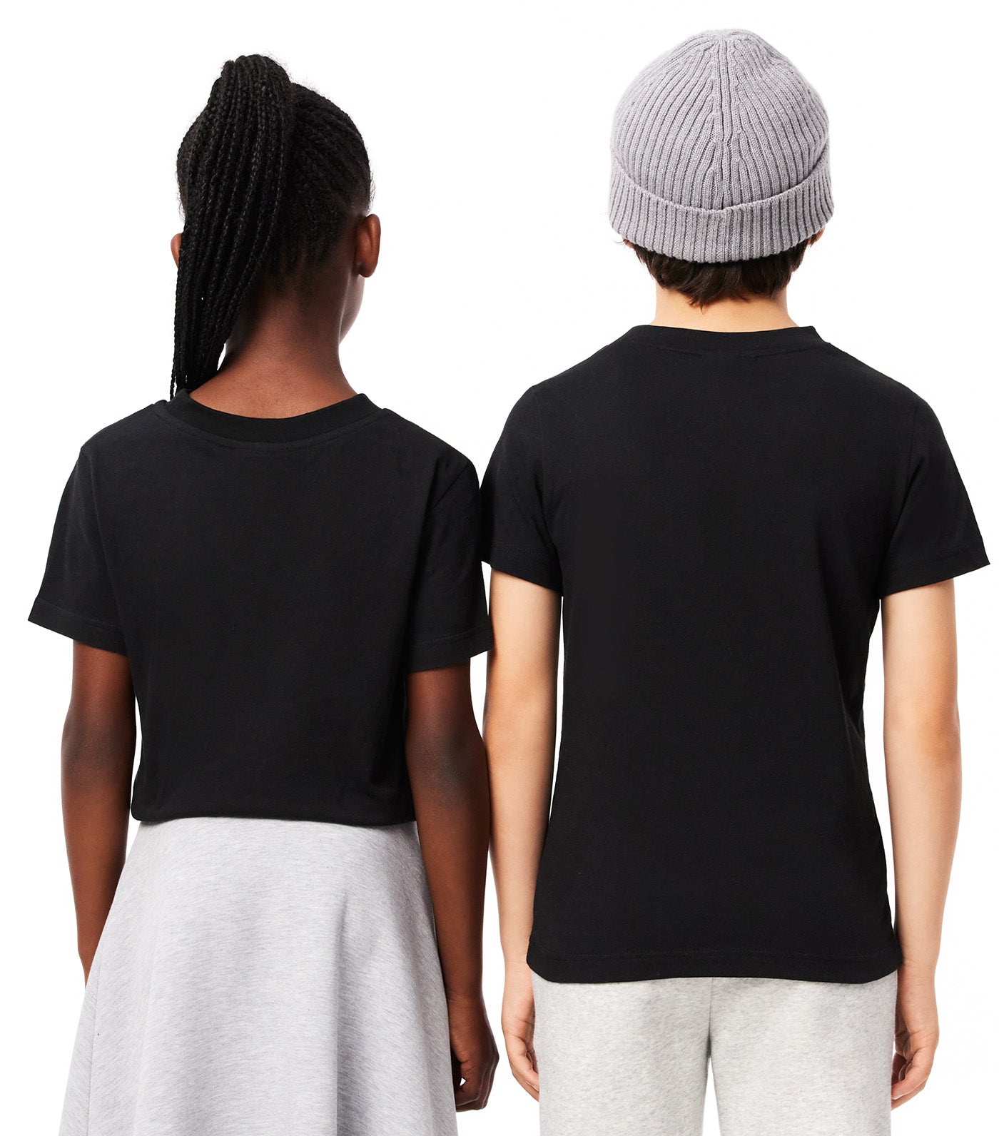 Plain Cotton Jersey T-Shirt Black