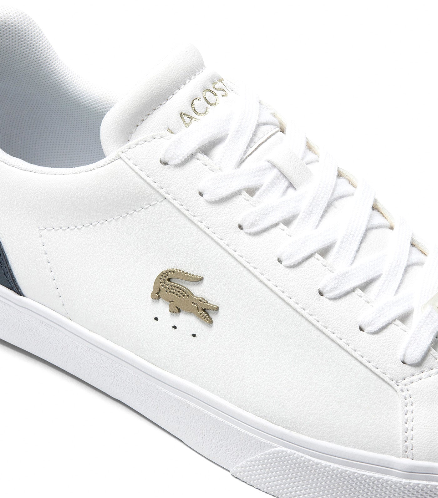 Lacoste Men s Lacoste Lerond Pro Leather Trainers White Navy Rustan s