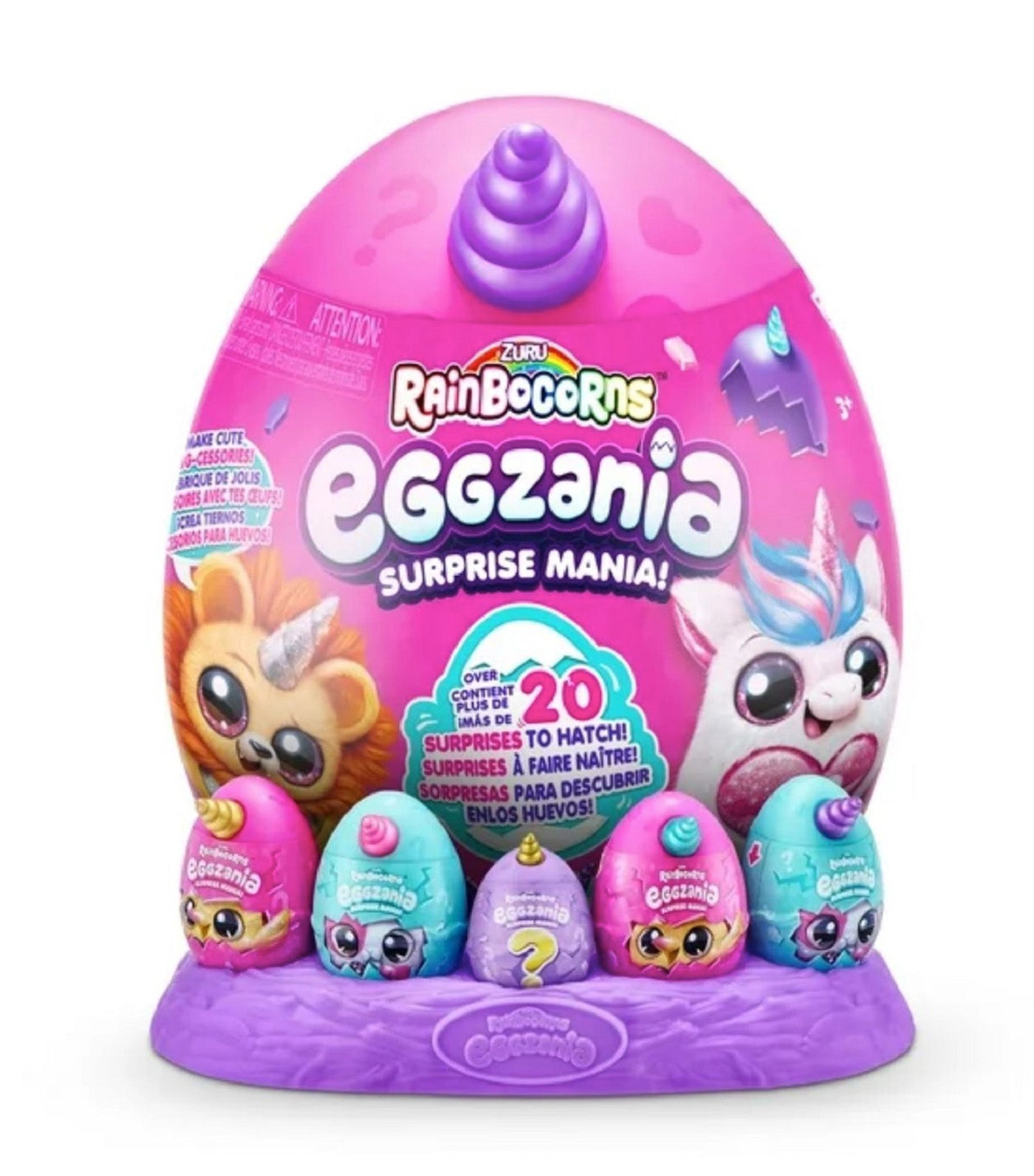 Eggzania Mania Purple Horn