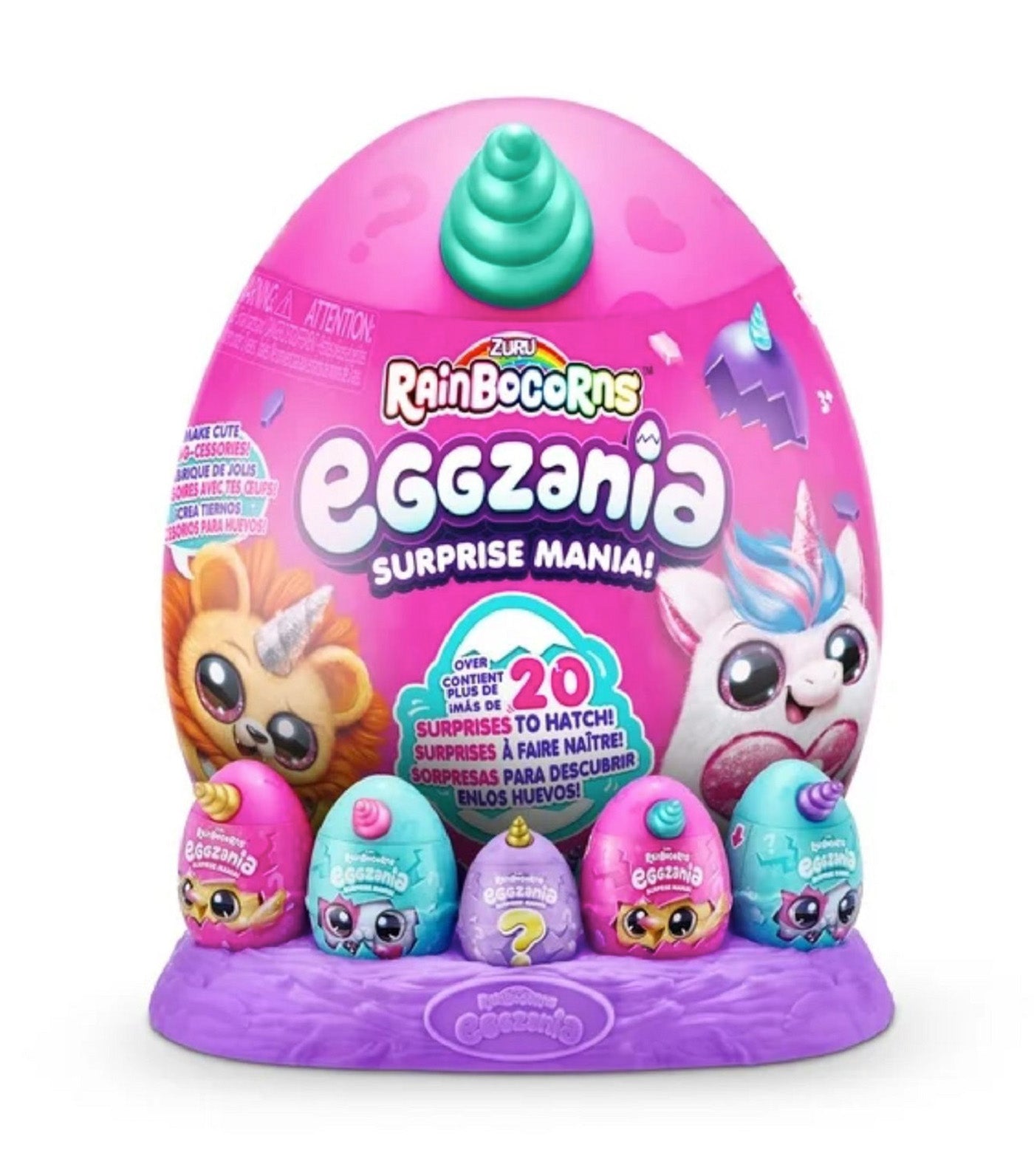 Eggzania Mania Teal Horn