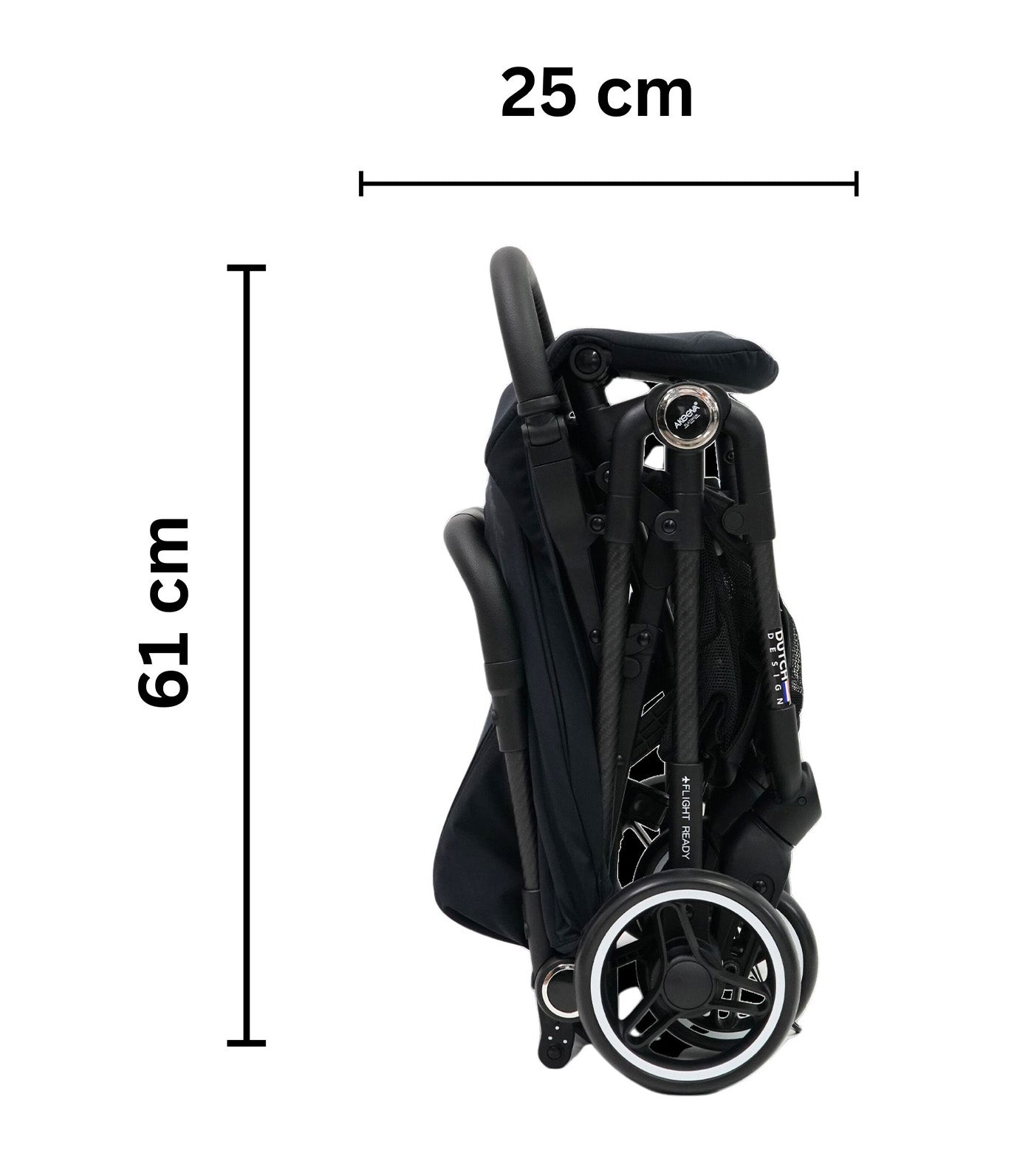 Carbon Fiber Stroller Black