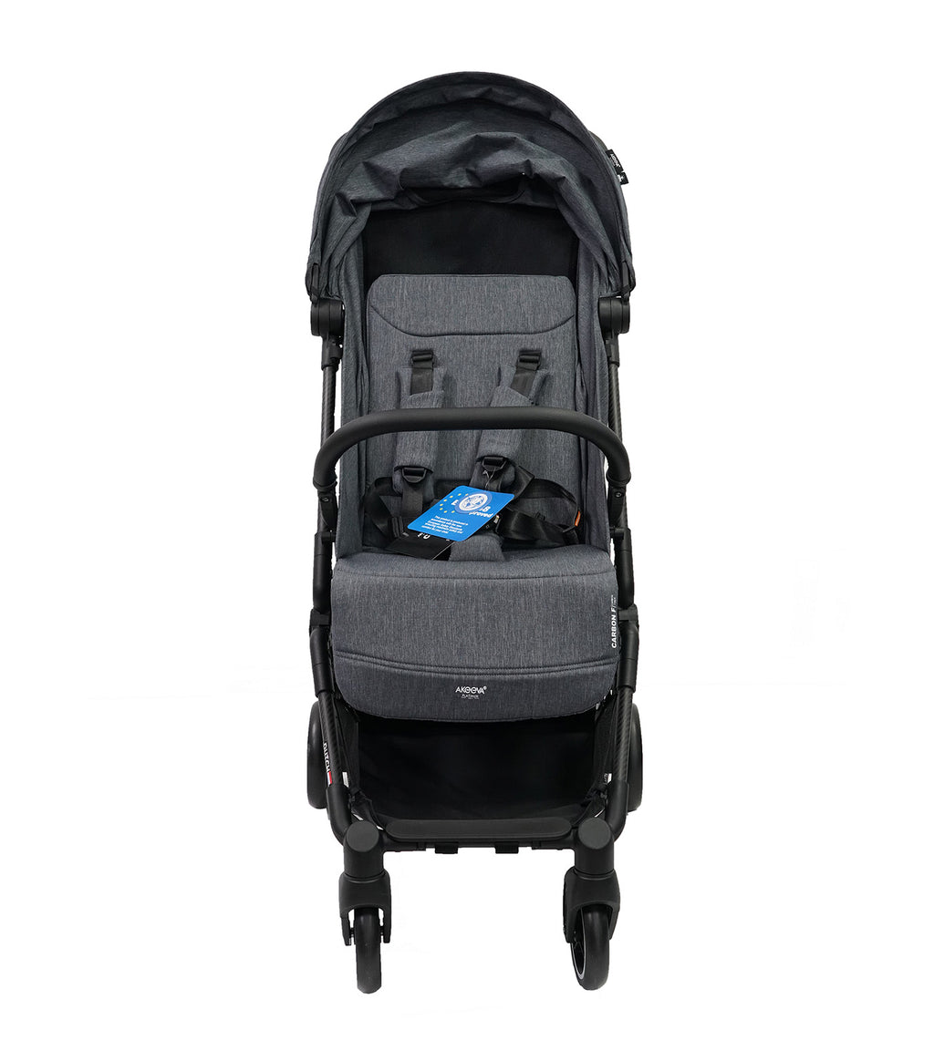 akeeva stroller with car seat Akeeva Carbon Fiber Stroller Gray