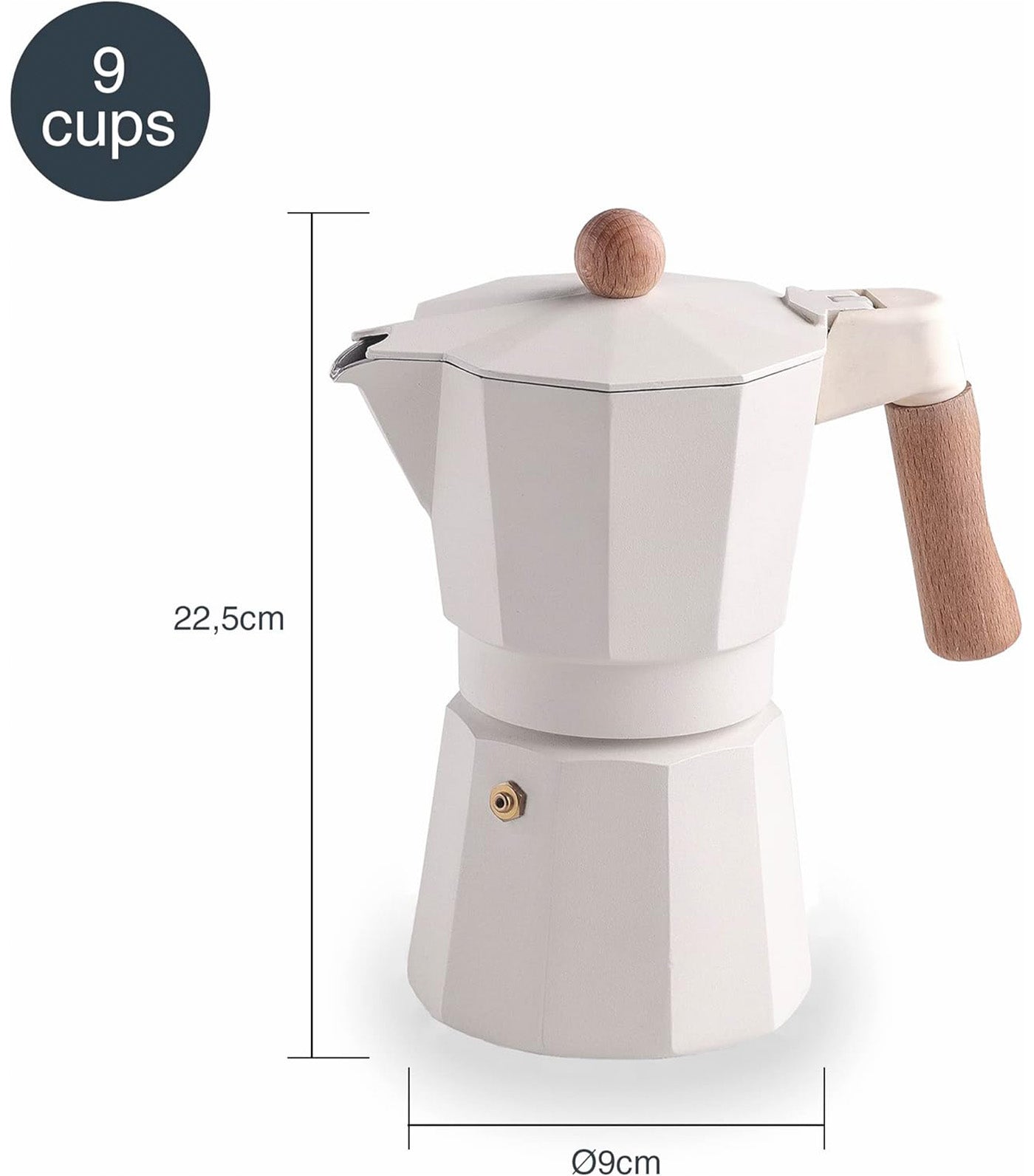 Trento White Express Coffee Maker