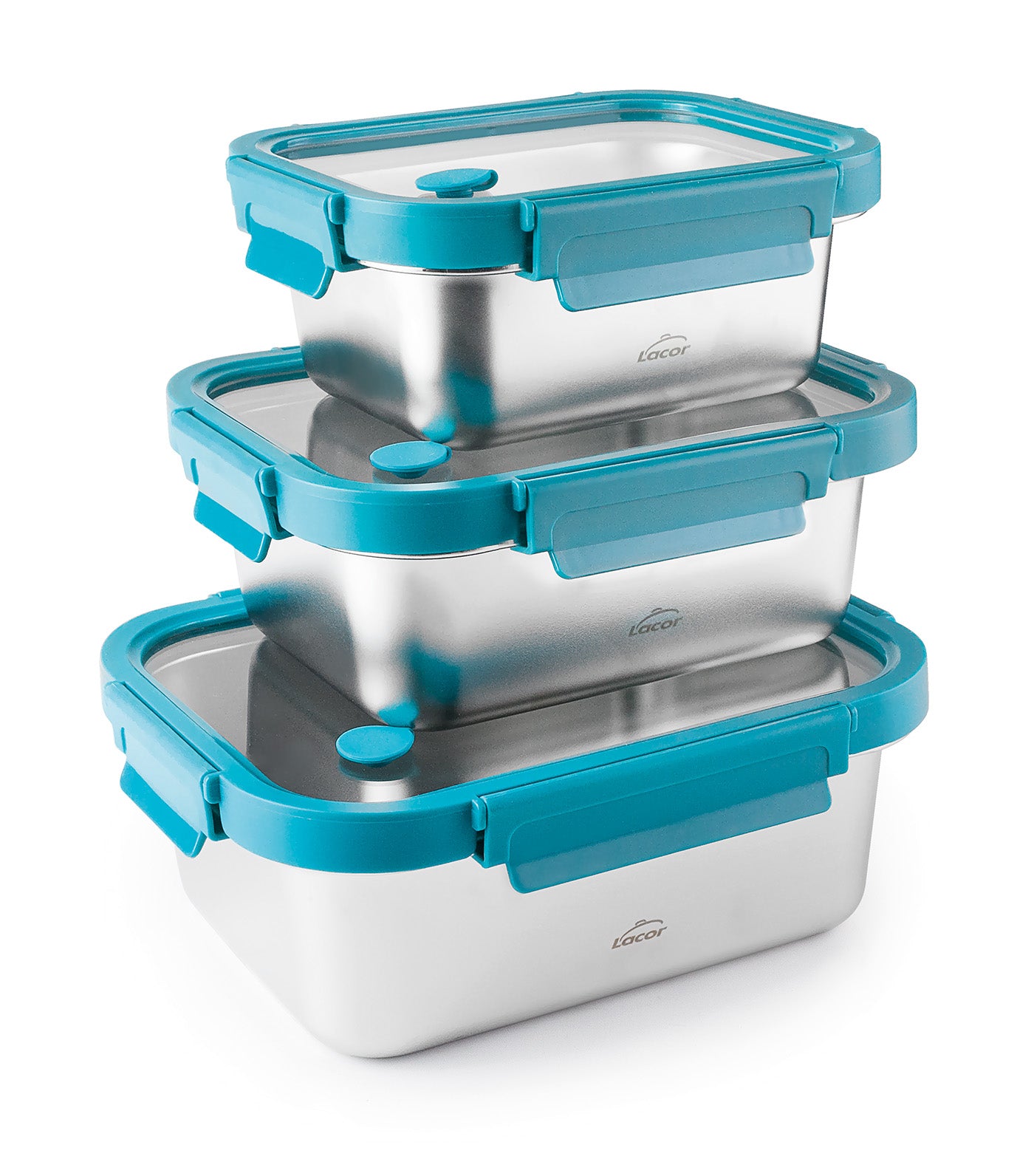 Set of 3 Rectangular Containers Etern