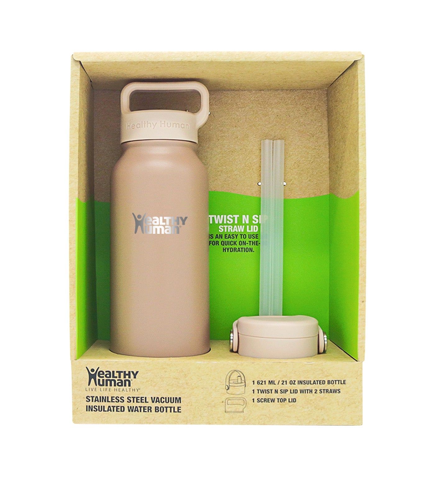 21oz Stainless Steel Stein Water Bottle