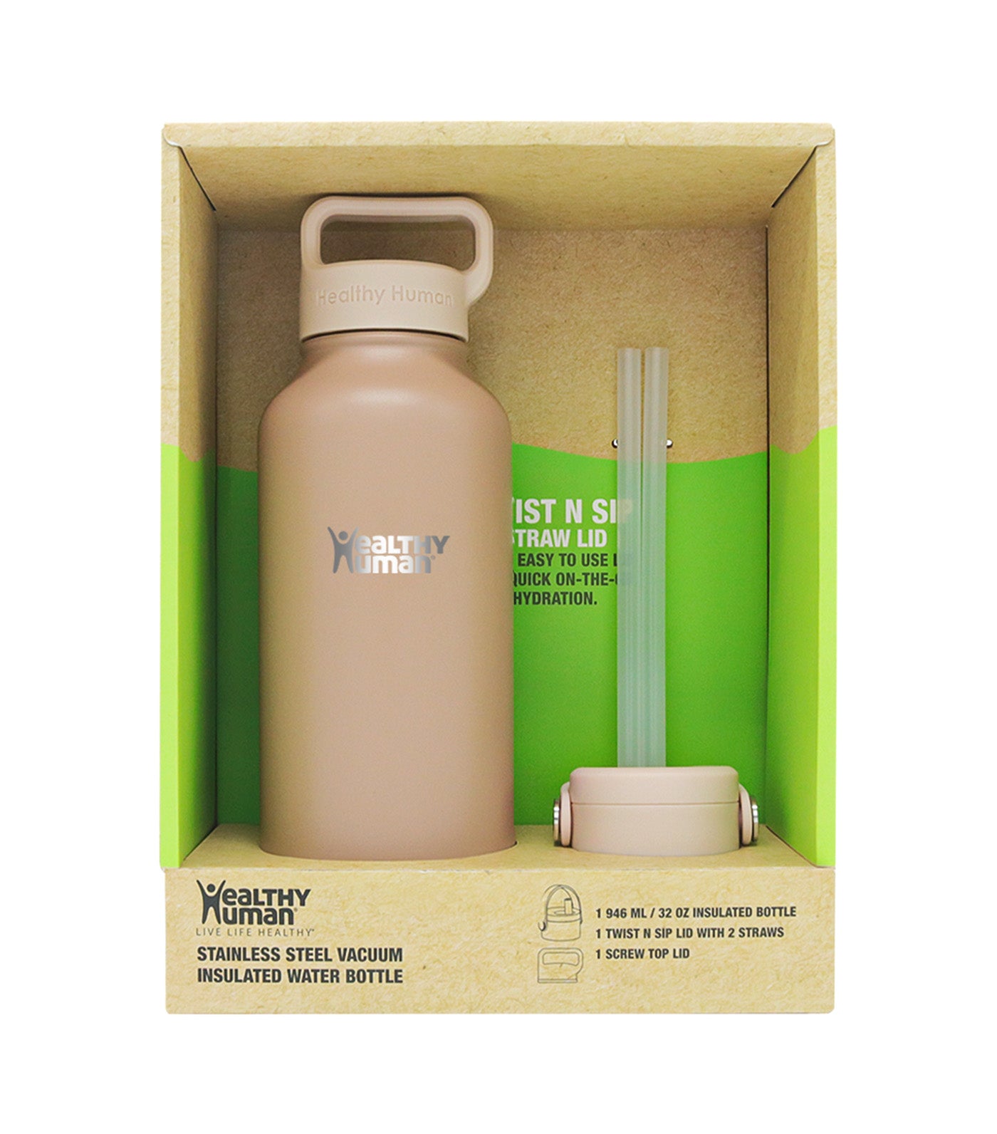 32oz Stainless Steel Stein Water Bottle