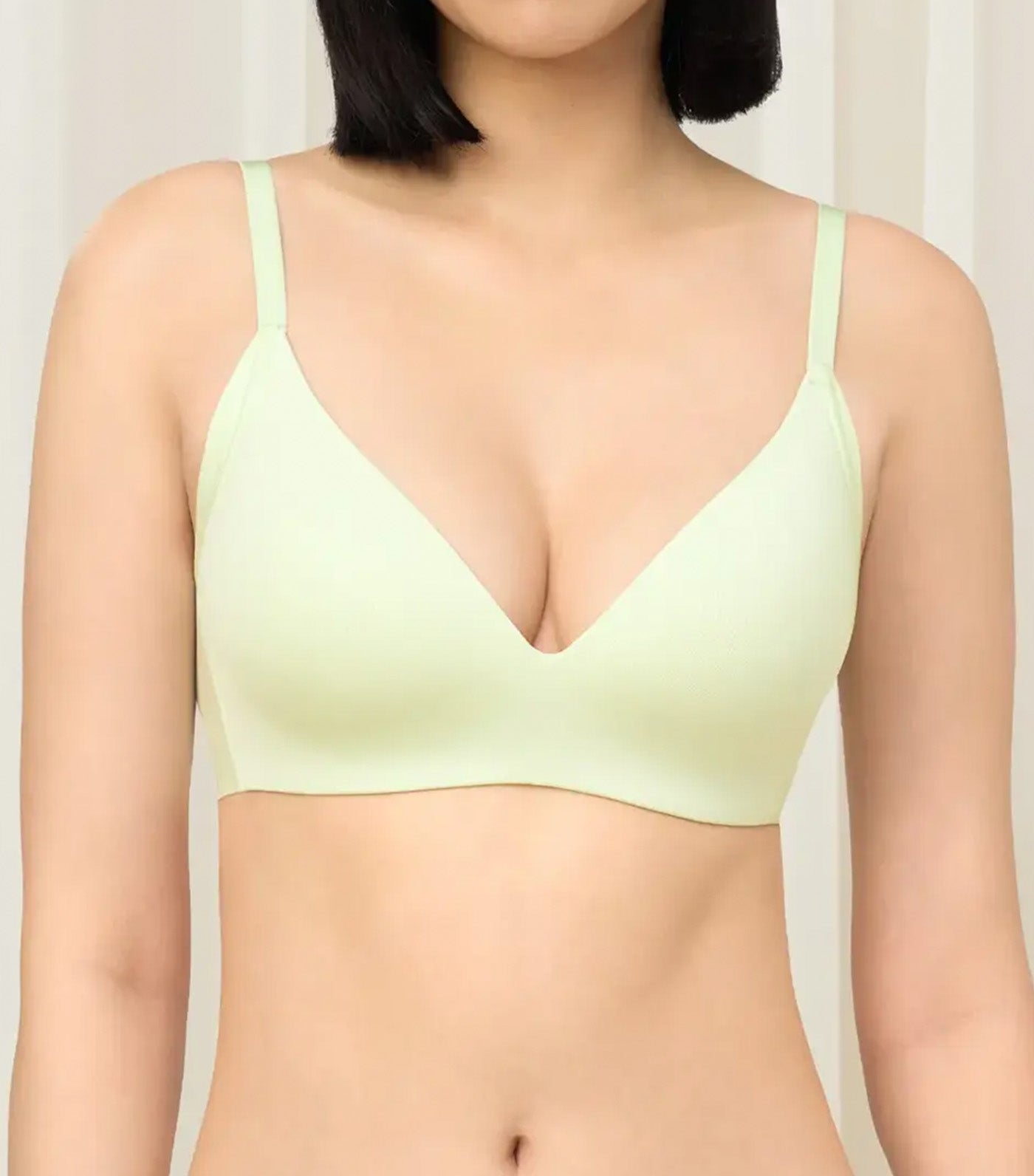 Tri-Zone Non Wired Padded Bra Sherbet Green