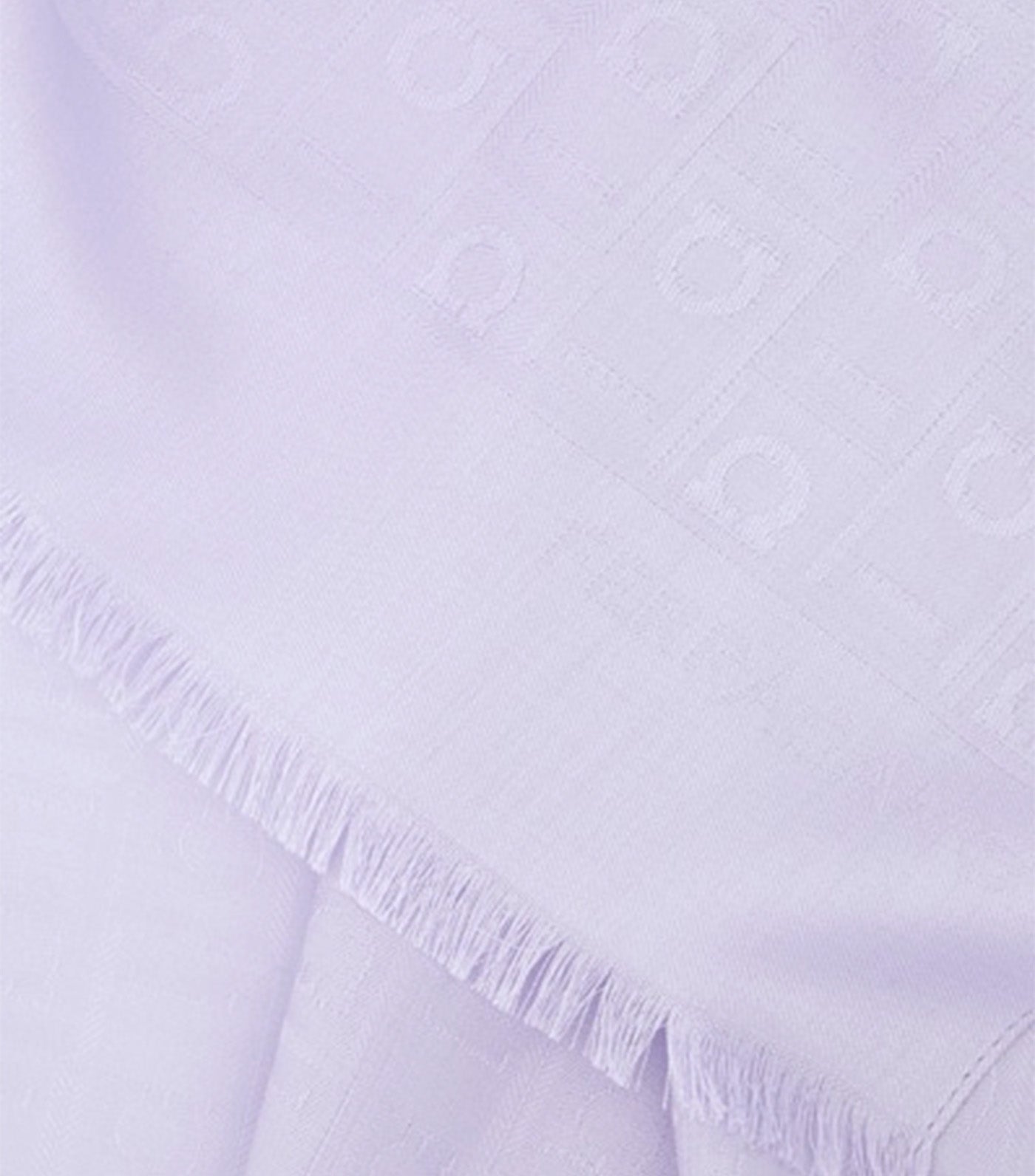 Monogram Jacquard Stole Lavender