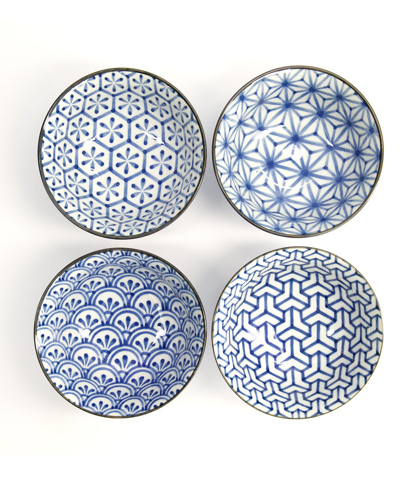Mixed Bowls 550ml Set of 4