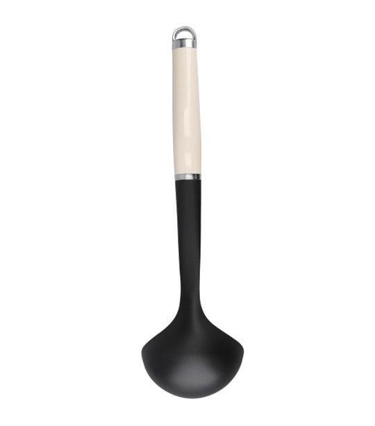 Nylon Cooking Ladle Almond Cream