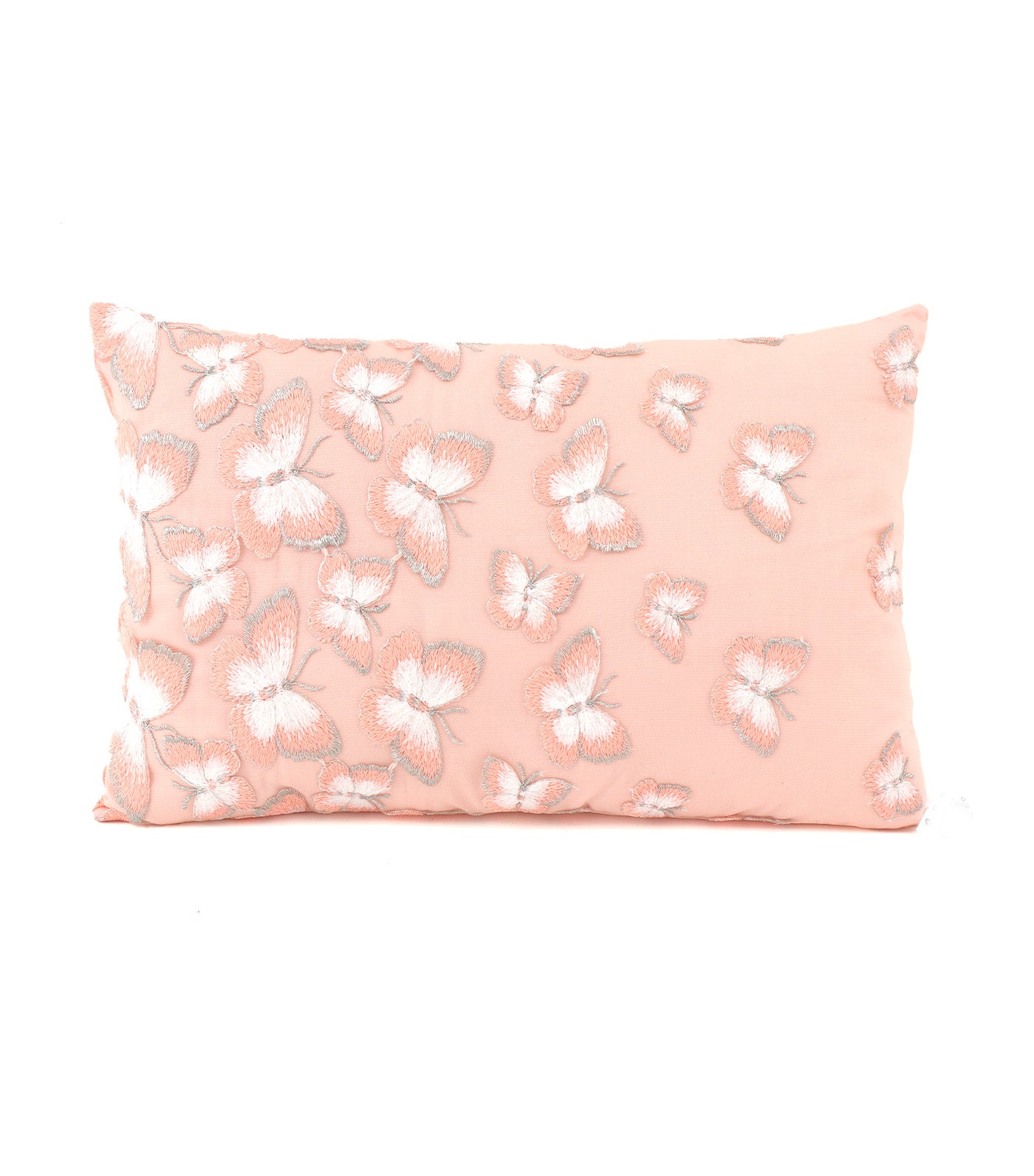 Butterly Pillow, 11 X 17", Pink