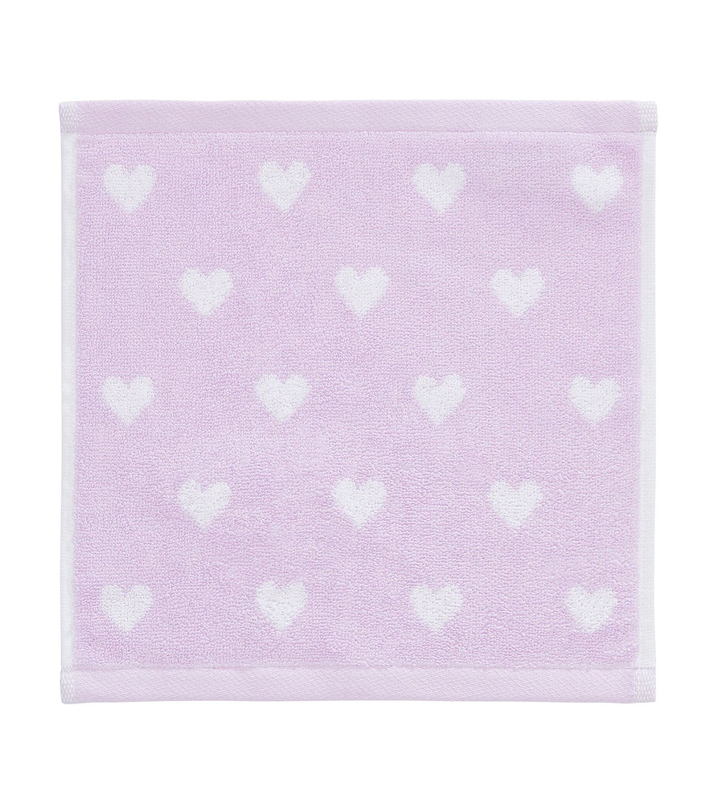 Heart Bath Towel Collection Lilac