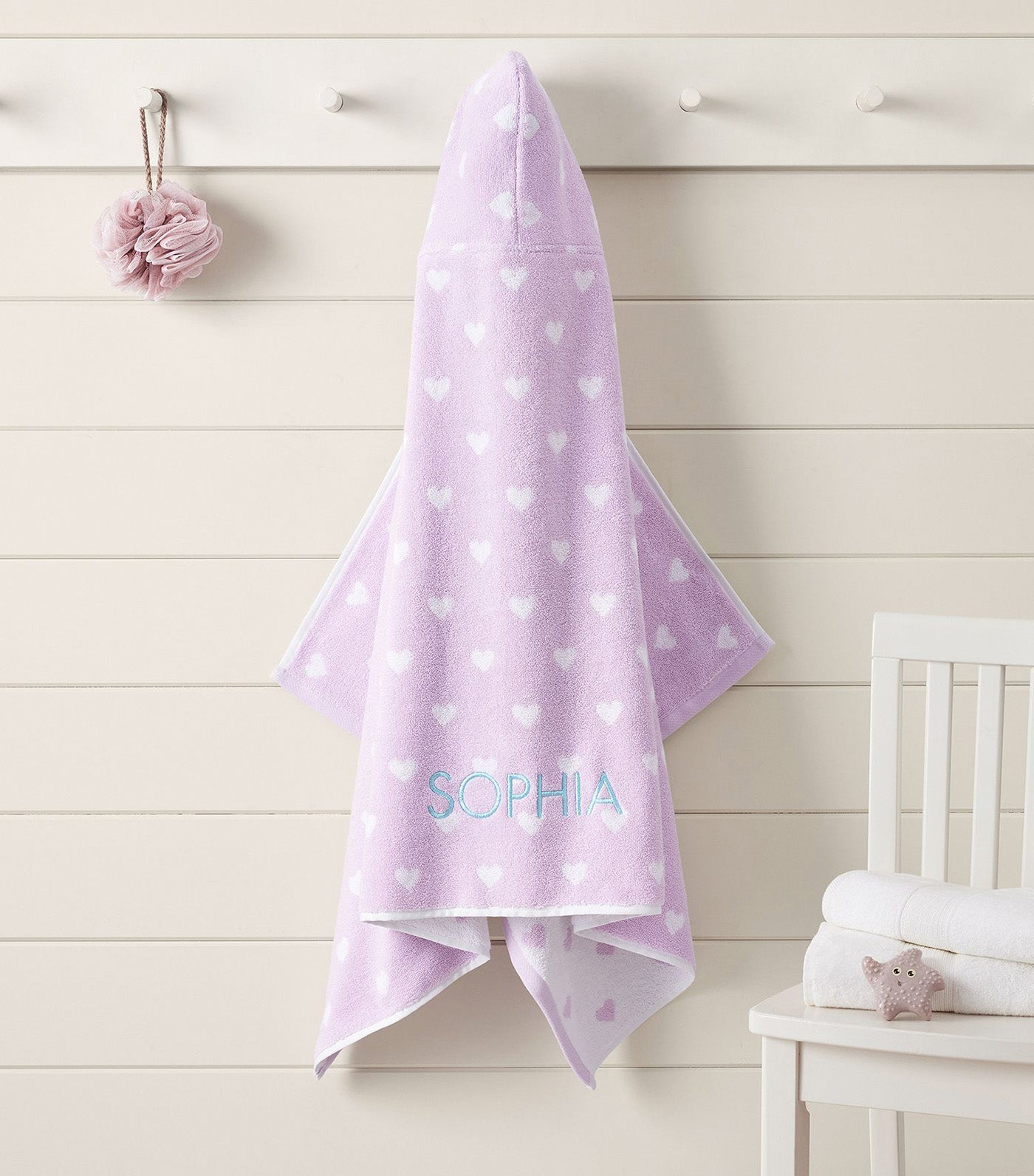 Heart Kid Hooded Towels