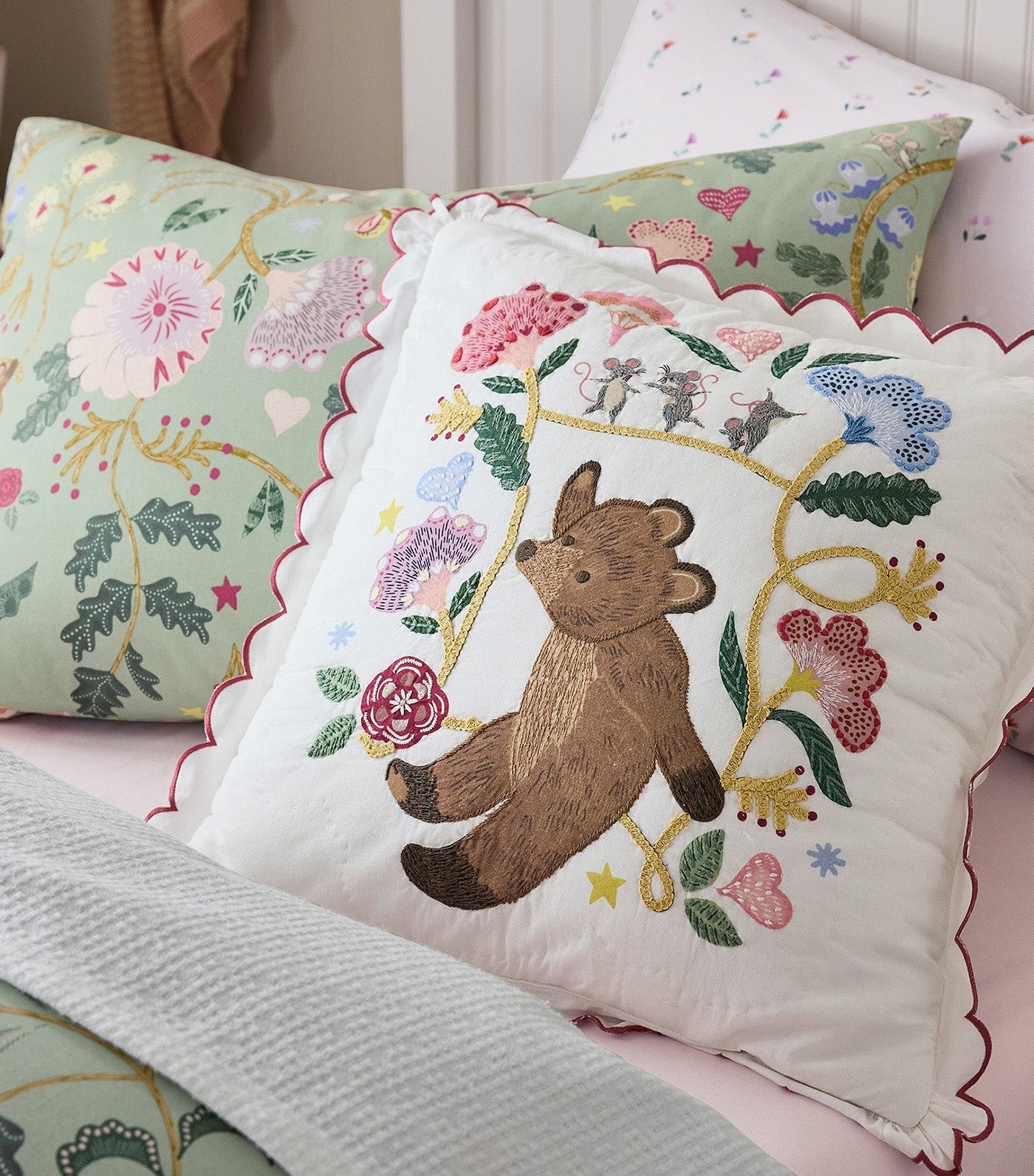 Storybook Bear Pillow