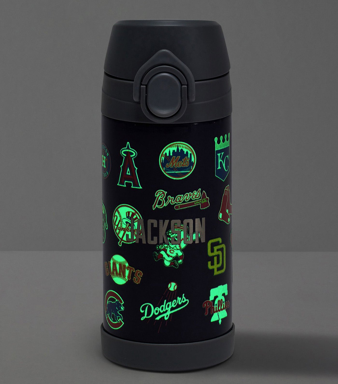 Mackenzie MLB Teams Glow-in-the-Dark Water Bottles