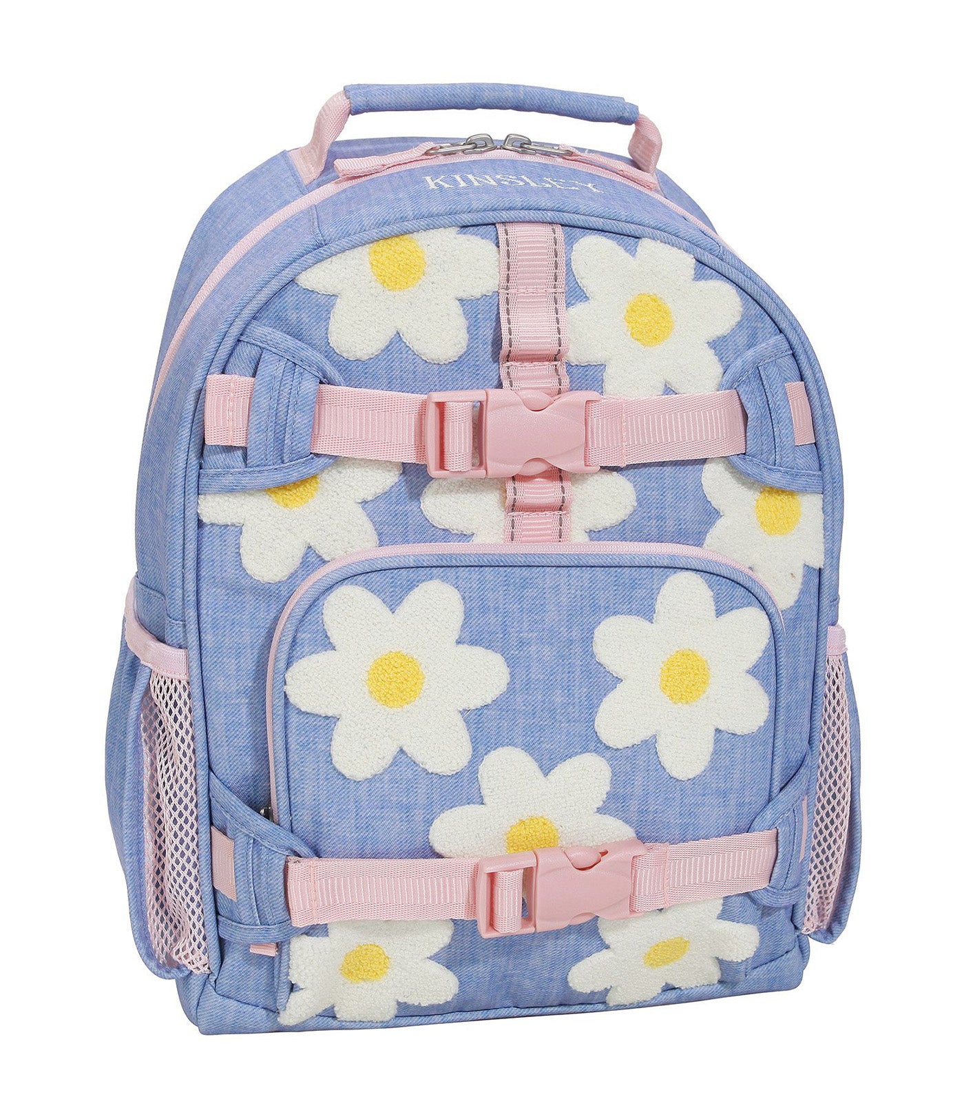 Mackenzie Blue Daisies Backpack and Lunch Collection