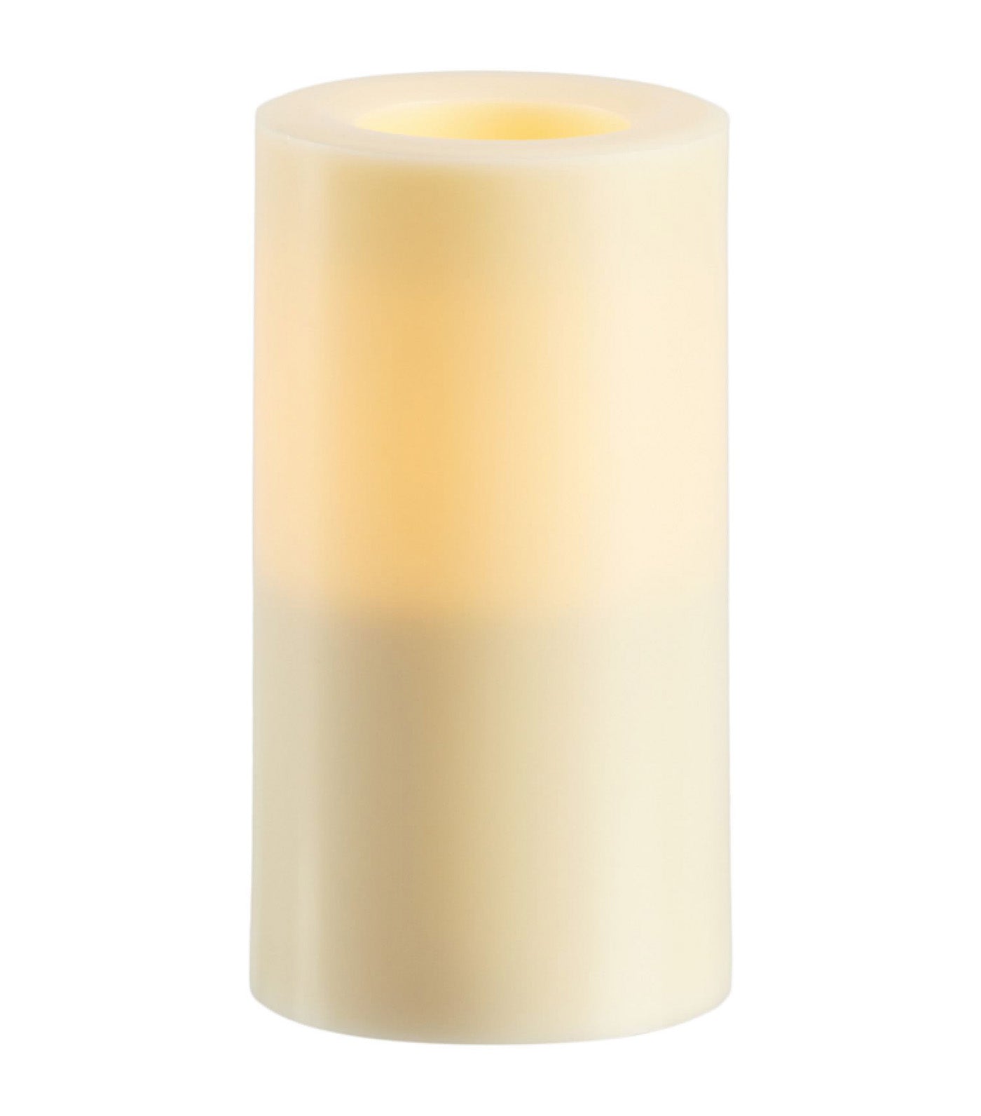 Standard Flameless Outdoor Pillar Candle Ivory