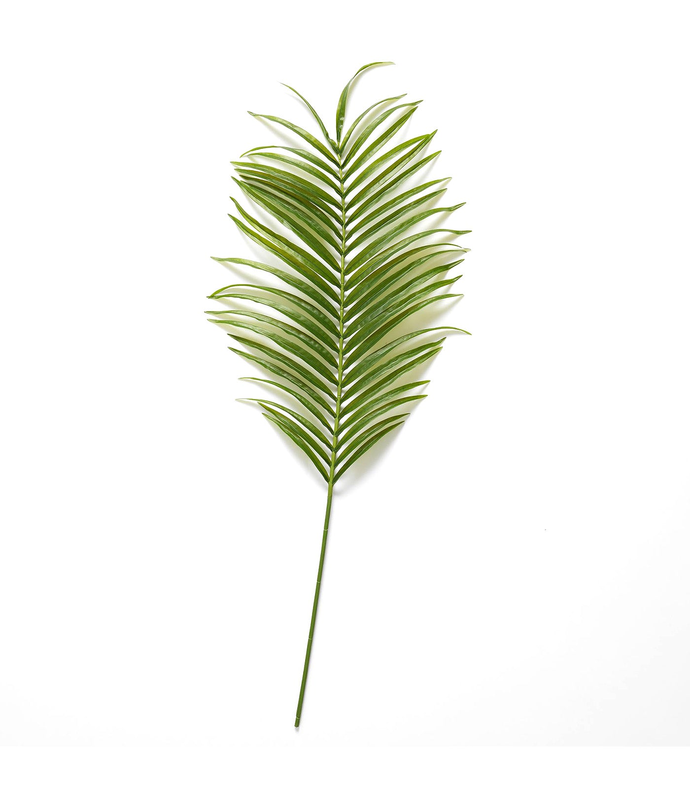 Faux Oversized Palm Leaf Branch Green