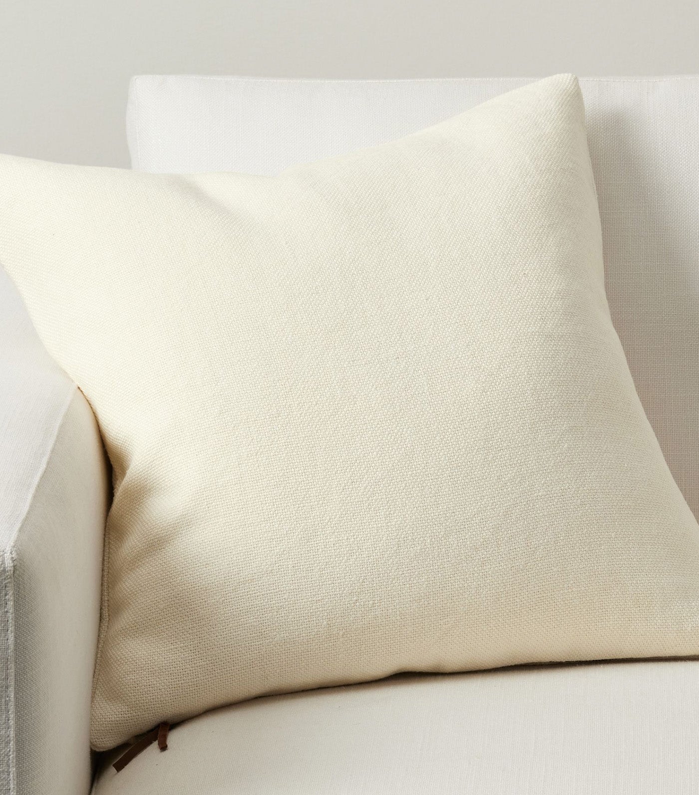 Everyday Linen Pillow Cover Ivory