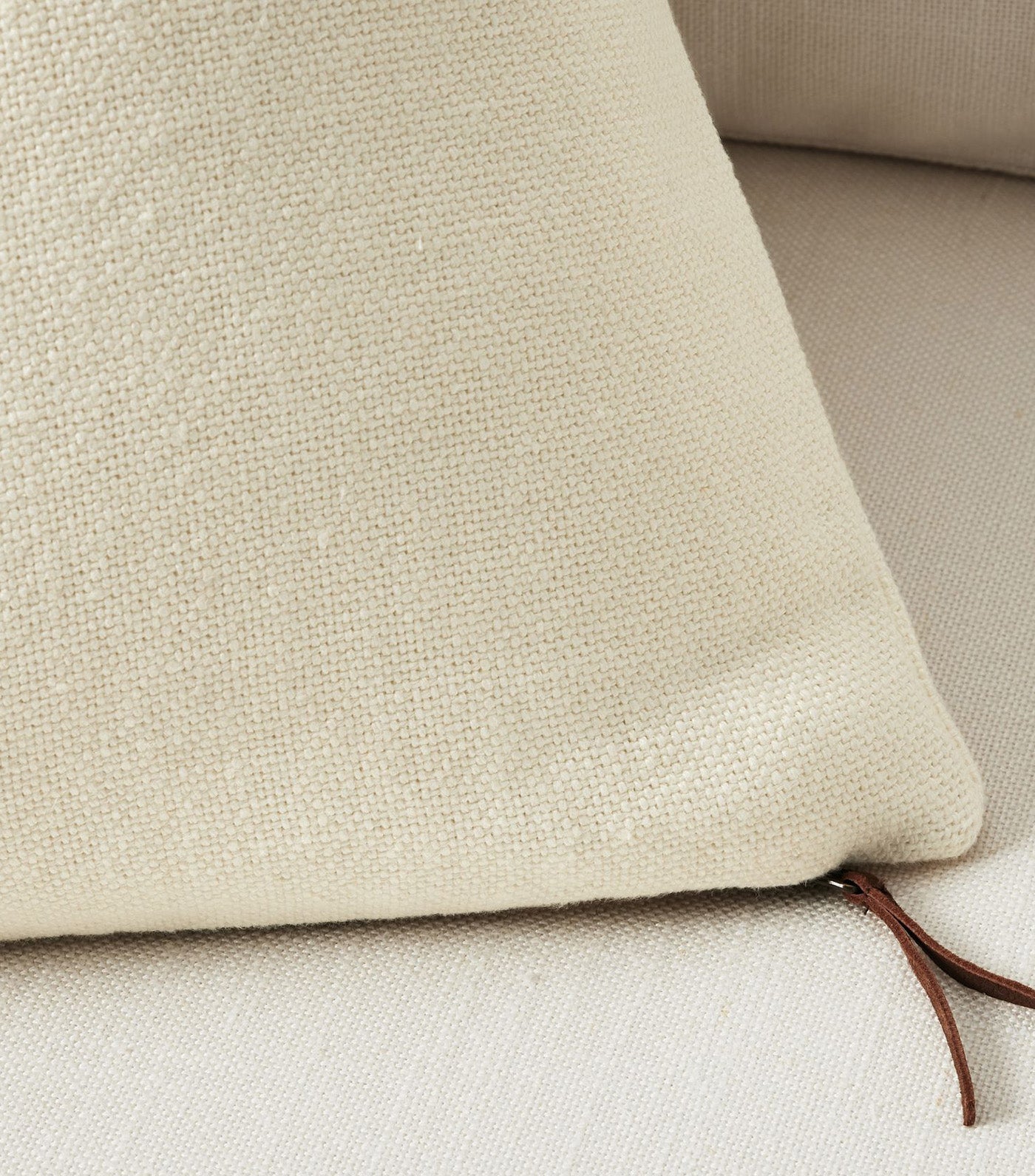 Everyday Linen Pillow Cover Ivory