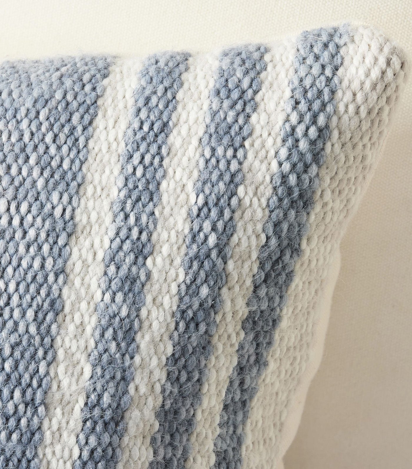 Classic Striped Handwoven Outdoor Lumbar Pillow