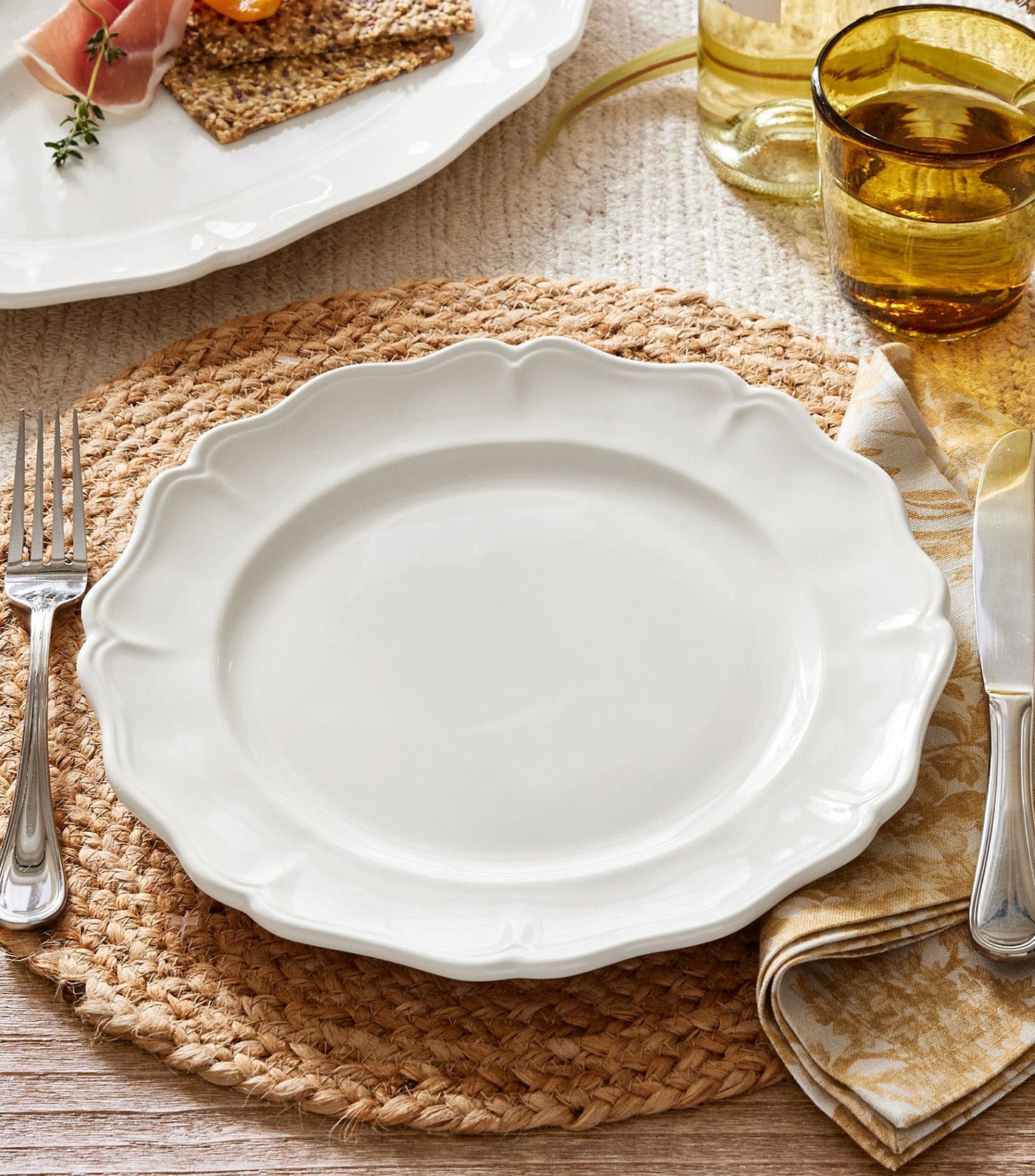 Heirloom Stoneware Dinner Plates