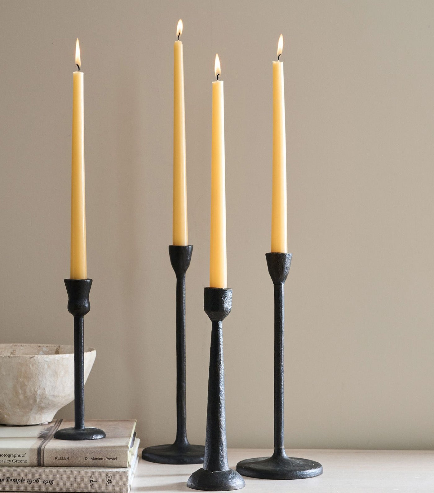 Taper Candles Set of 6 Honey